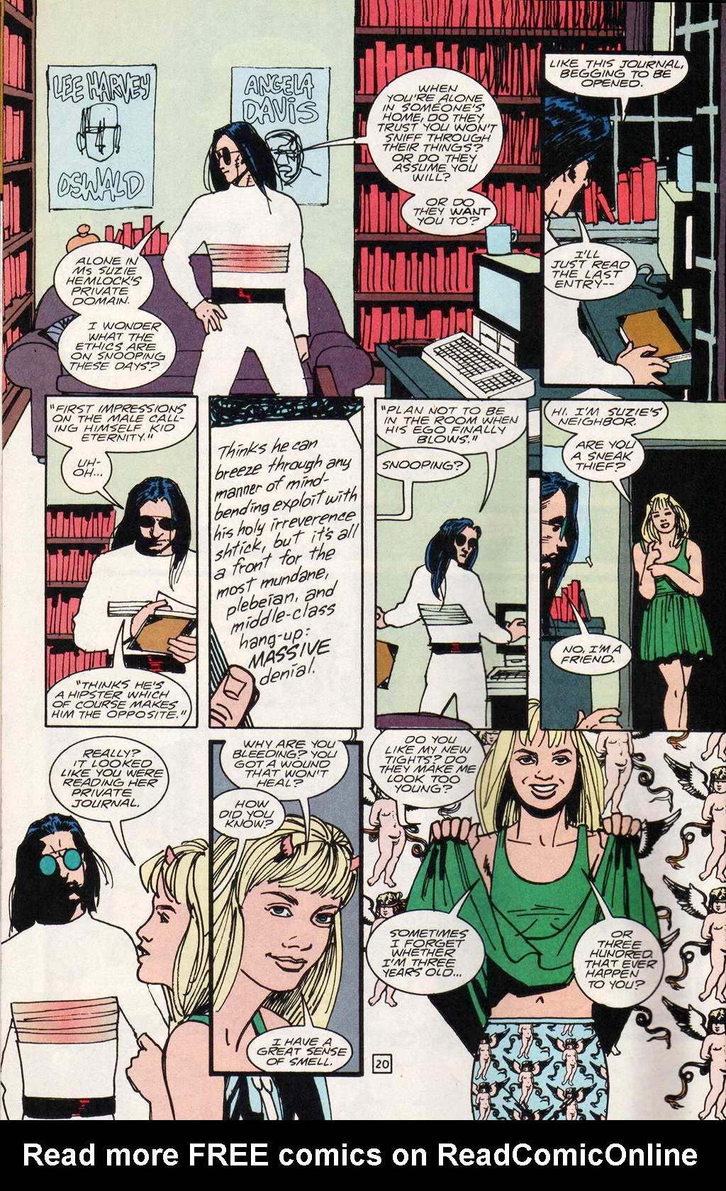 Read online Kid Eternity (1993) comic -  Issue #1 - 21