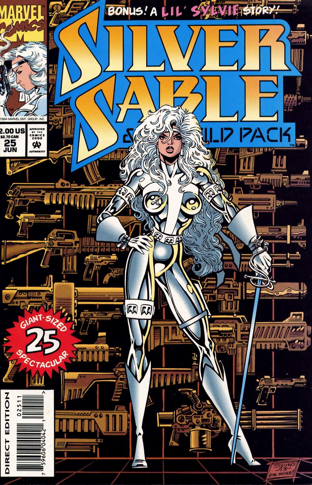 Read online Silver Sable and the Wild Pack comic -  Issue #25 - 1