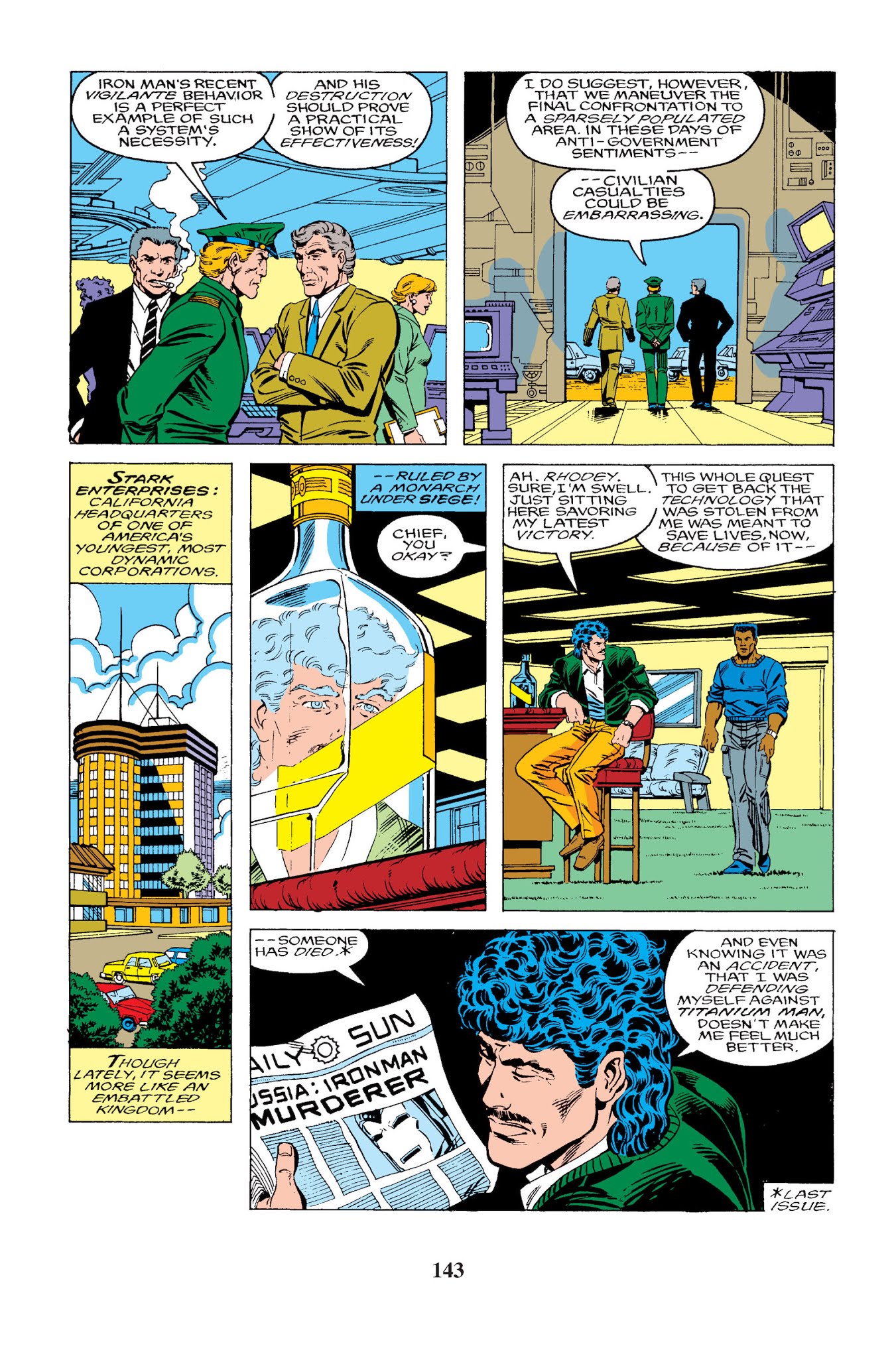 Read online Iron Man Epic Collection comic -  Issue # Stark Wars (Part 4) - 75