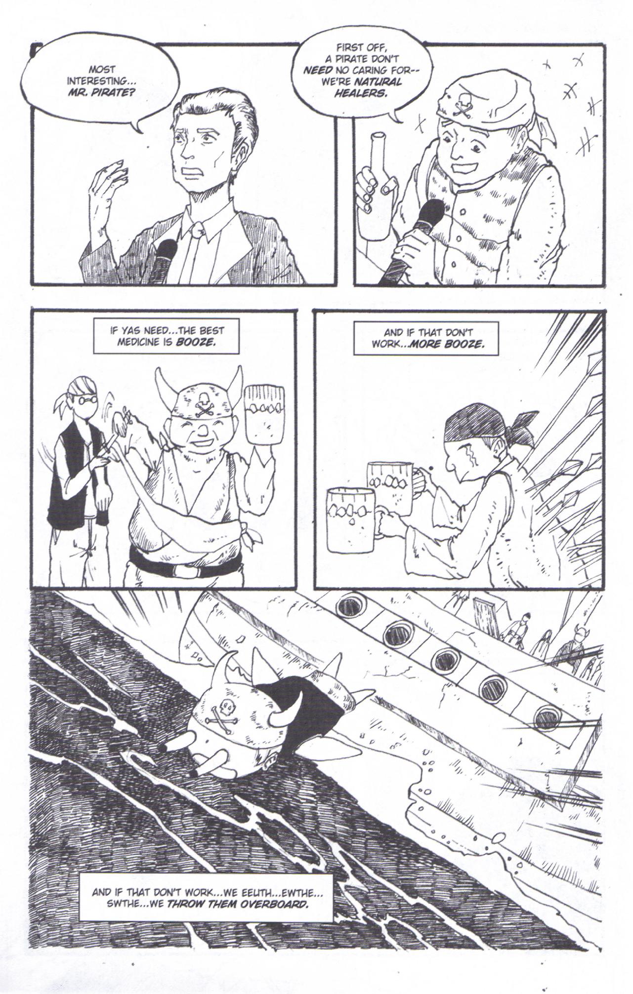 Read online Pirates vs Ninjas: Debate in '08 comic -  Issue # Full - 24