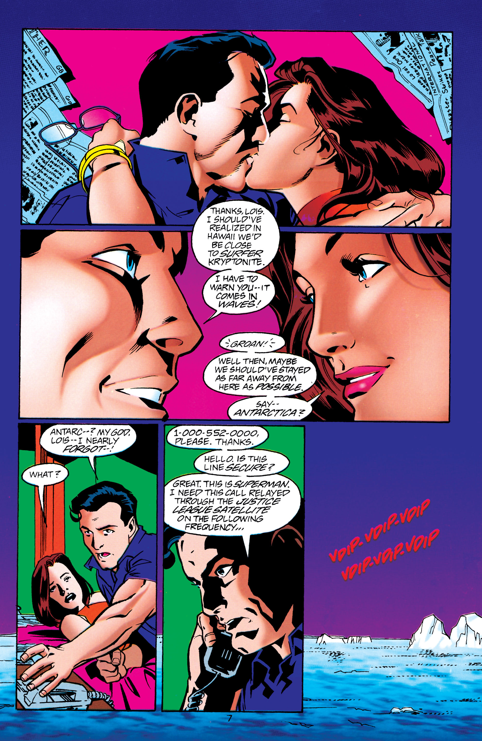 Read online Adventures of Superman (1987) comic -  Issue #541 - 7