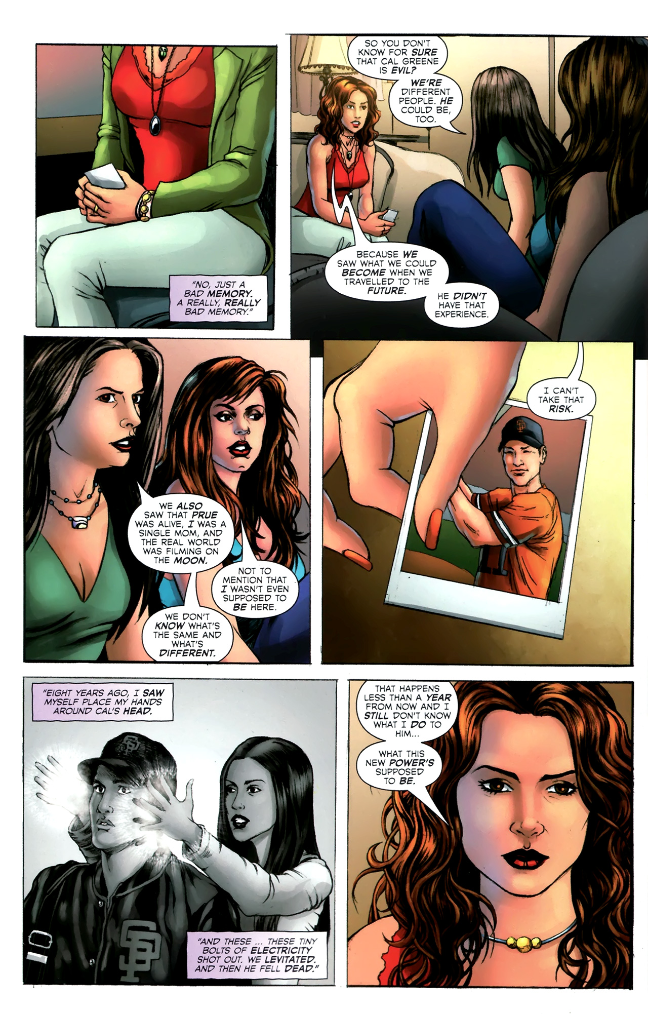 Read online Charmed comic -  Issue #6 - 7