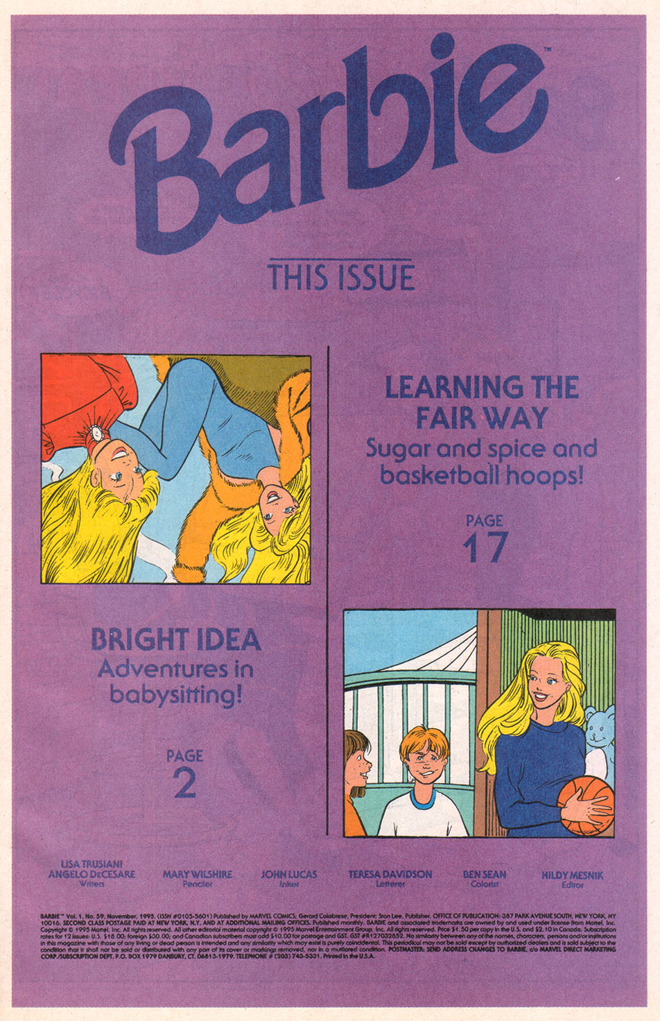 Read online Barbie comic -  Issue #59 - 3