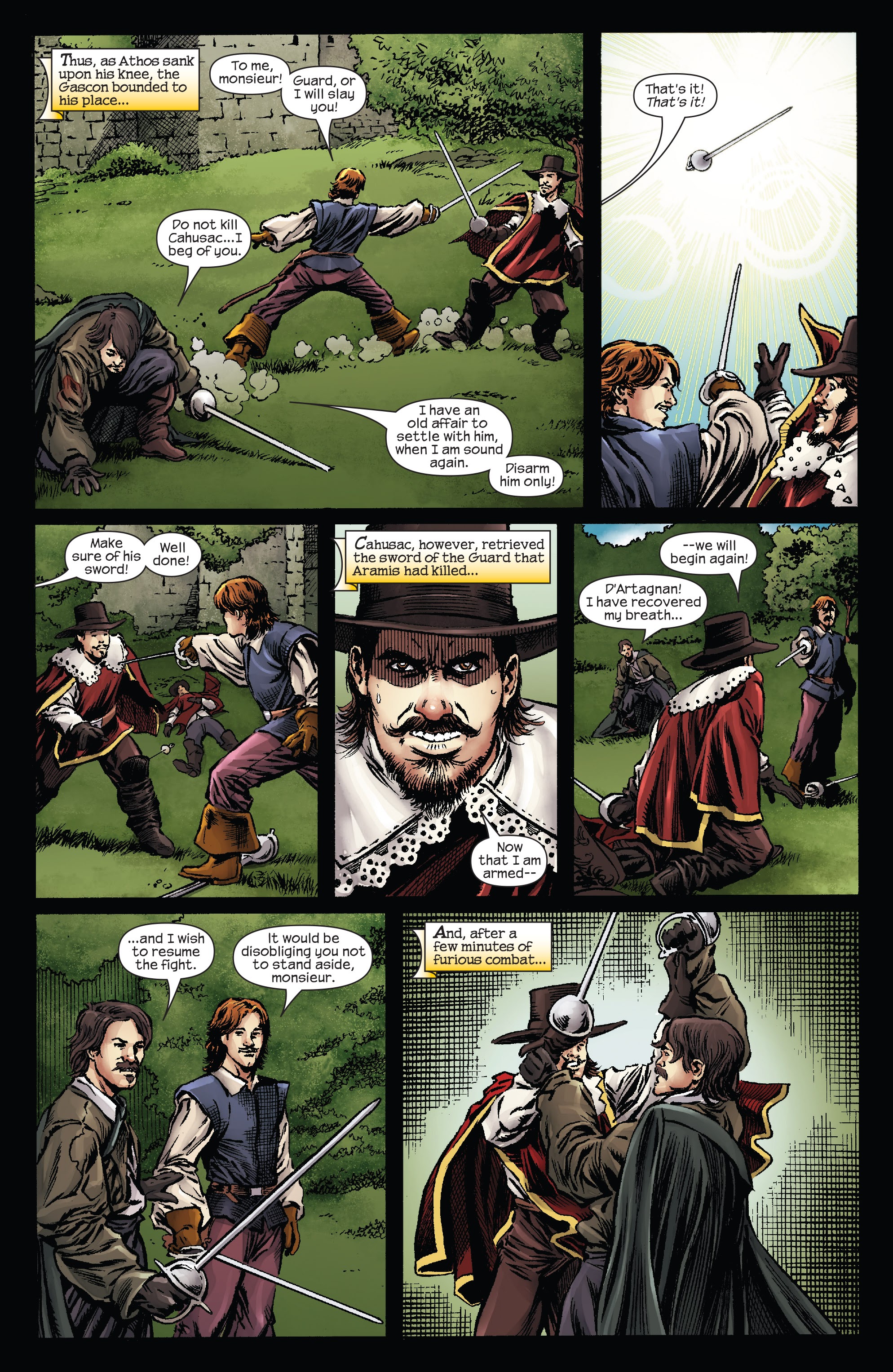 Read online Marvel Illustrated: The Three Musketeers comic -  Issue #1 - 23