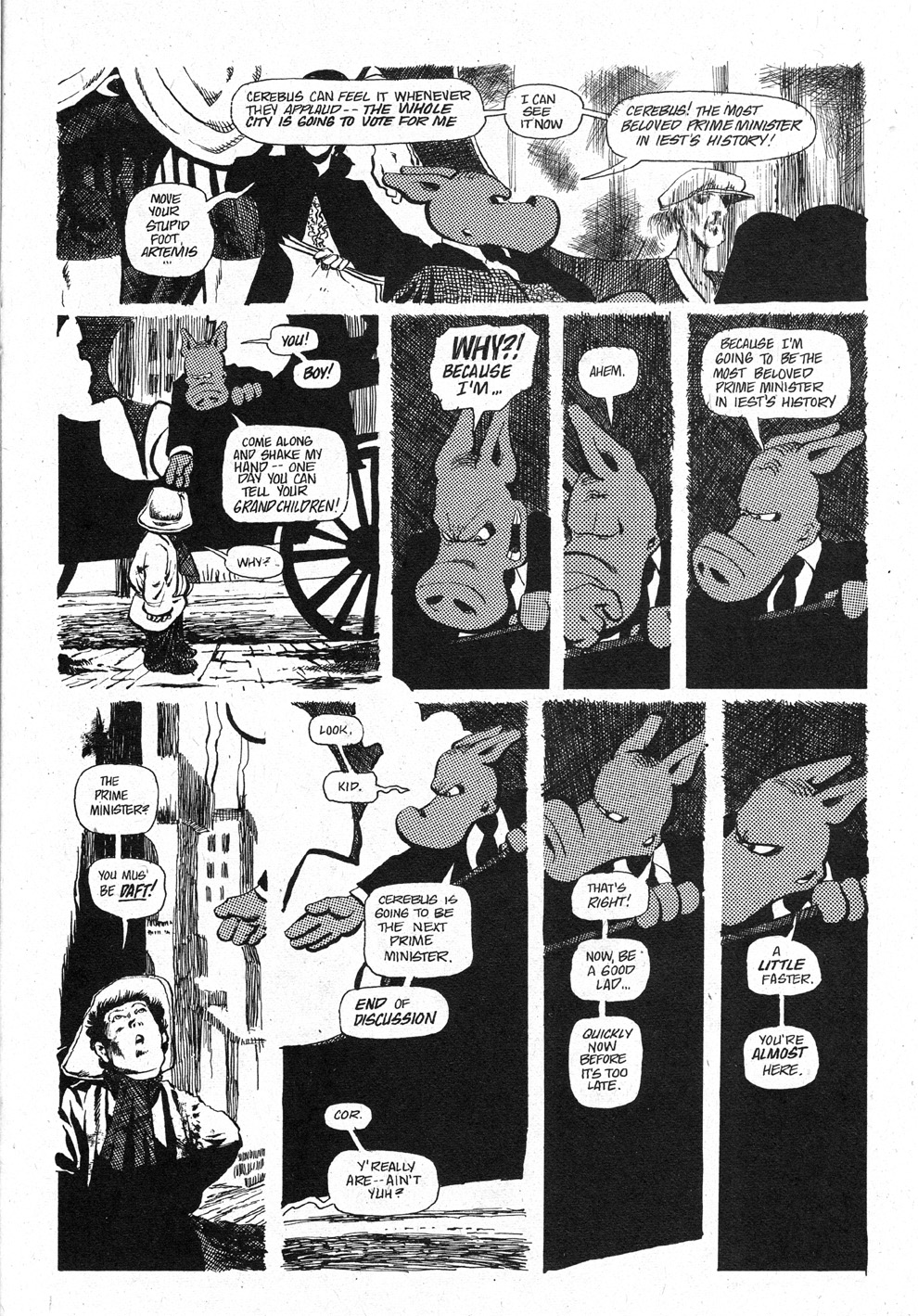 Read online Cerebus comic -  Issue #40 - 21