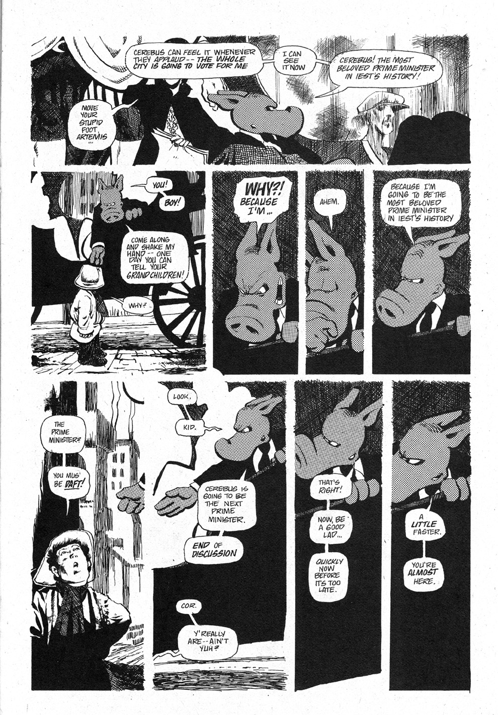 Read online Cerebus comic -  Issue #40 - 21