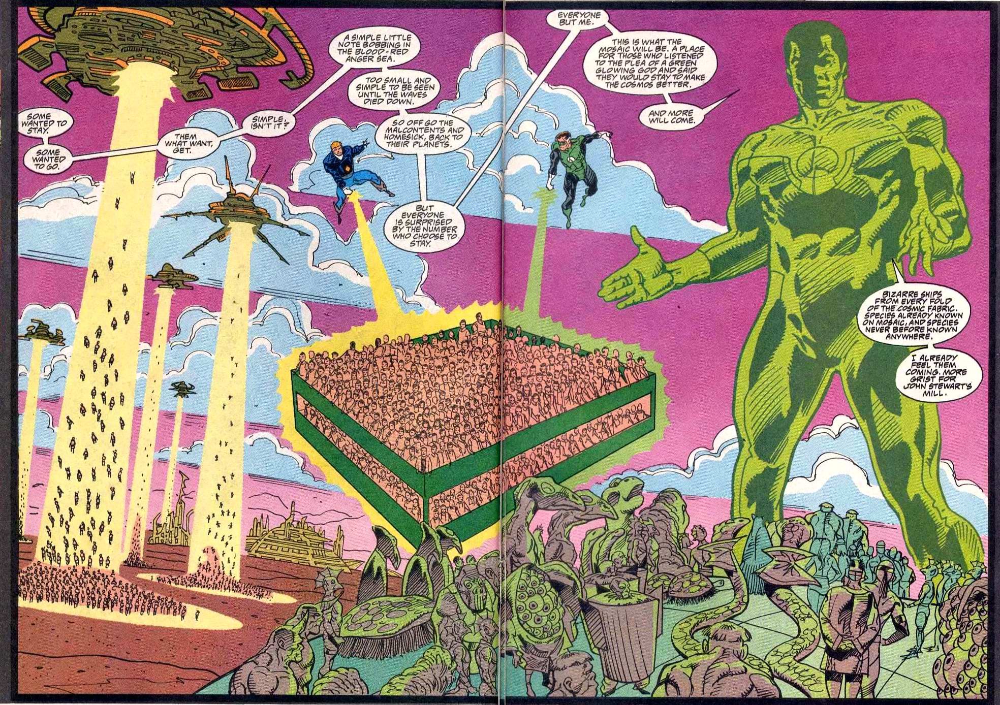 Read online Green Lantern: Mosaic comic -  Issue #18 - 8