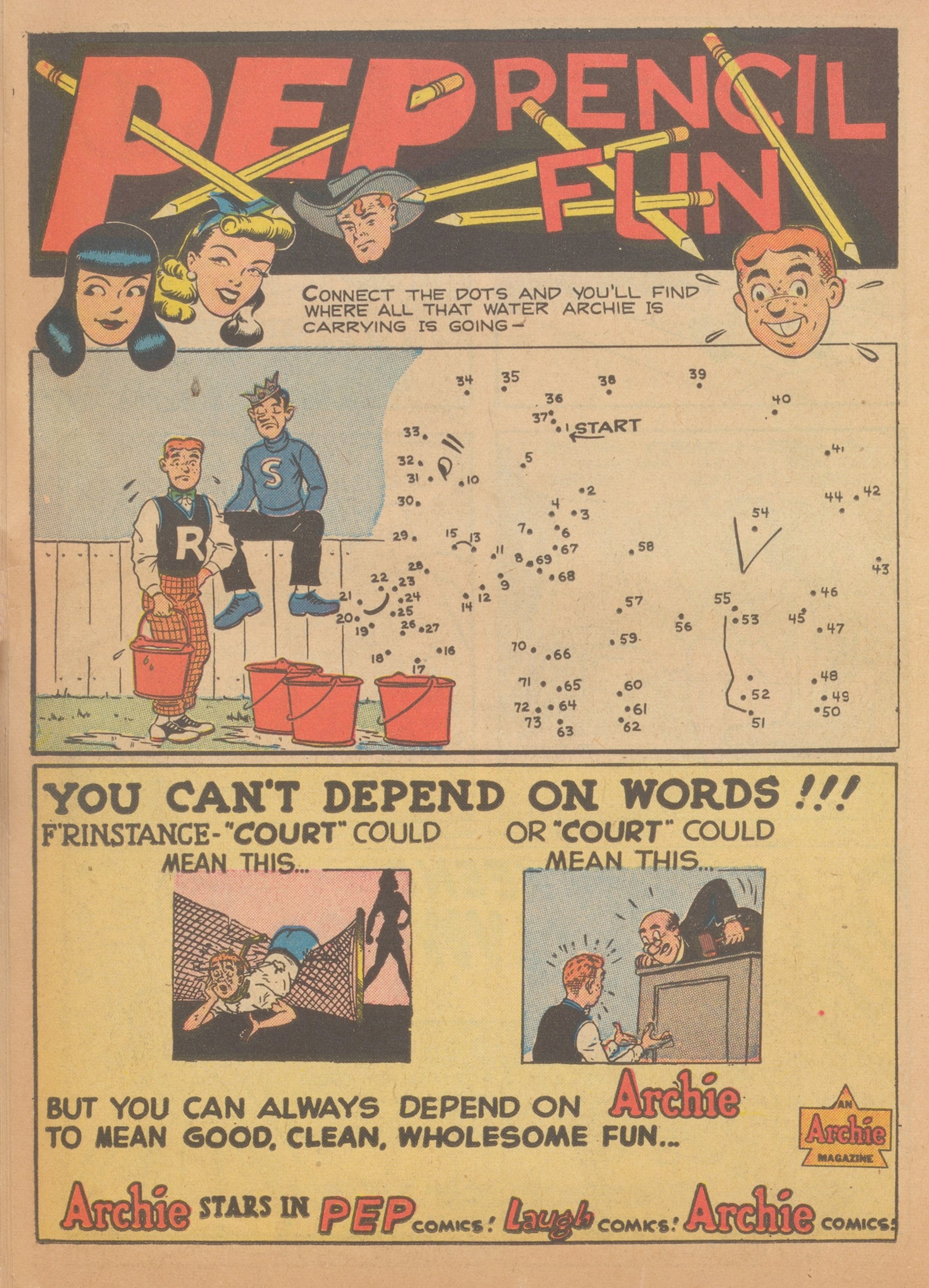 Read online Pep Comics comic -  Issue #71 - 18