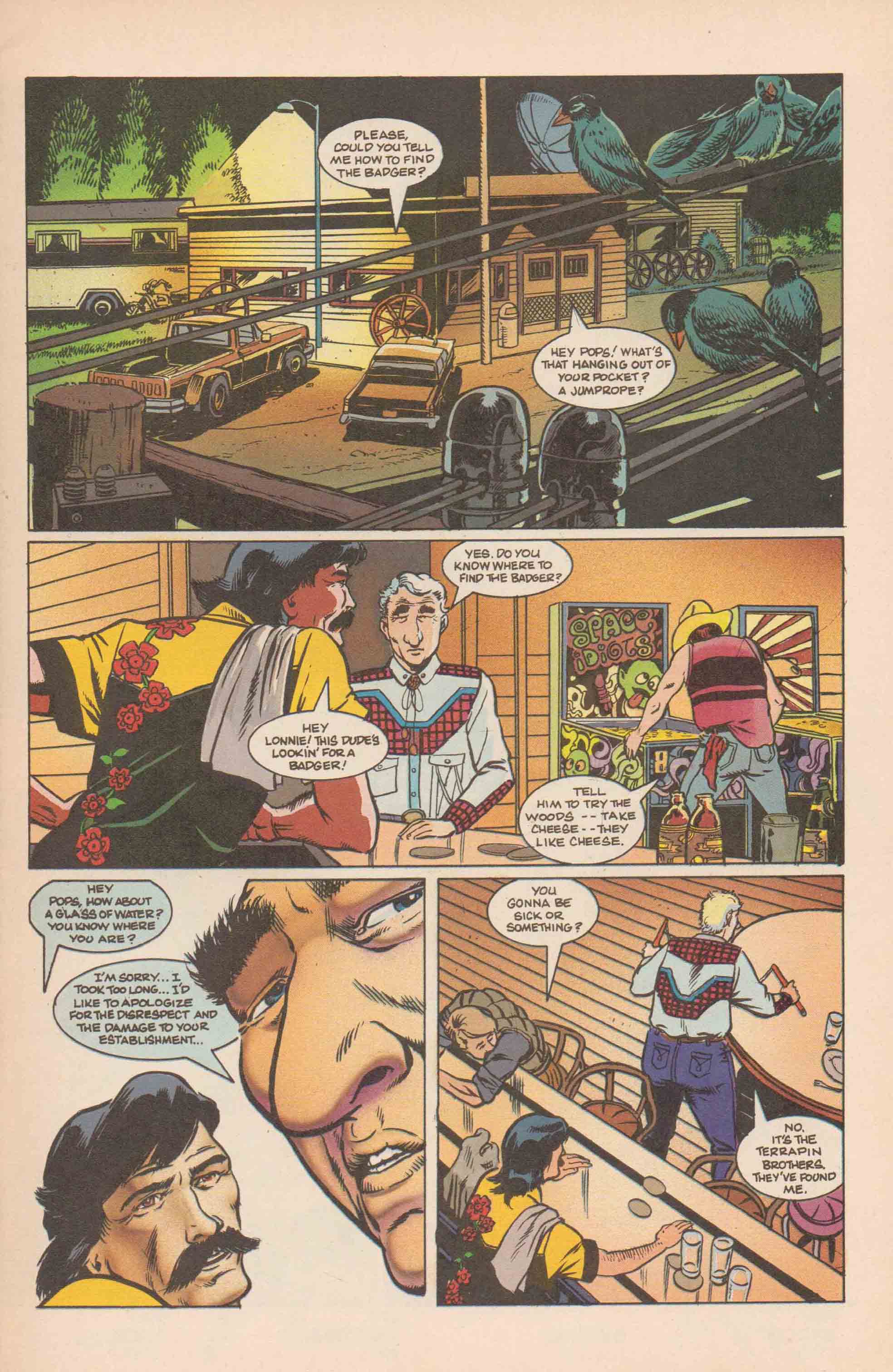 Read online The Badger comic -  Issue #56 - 3