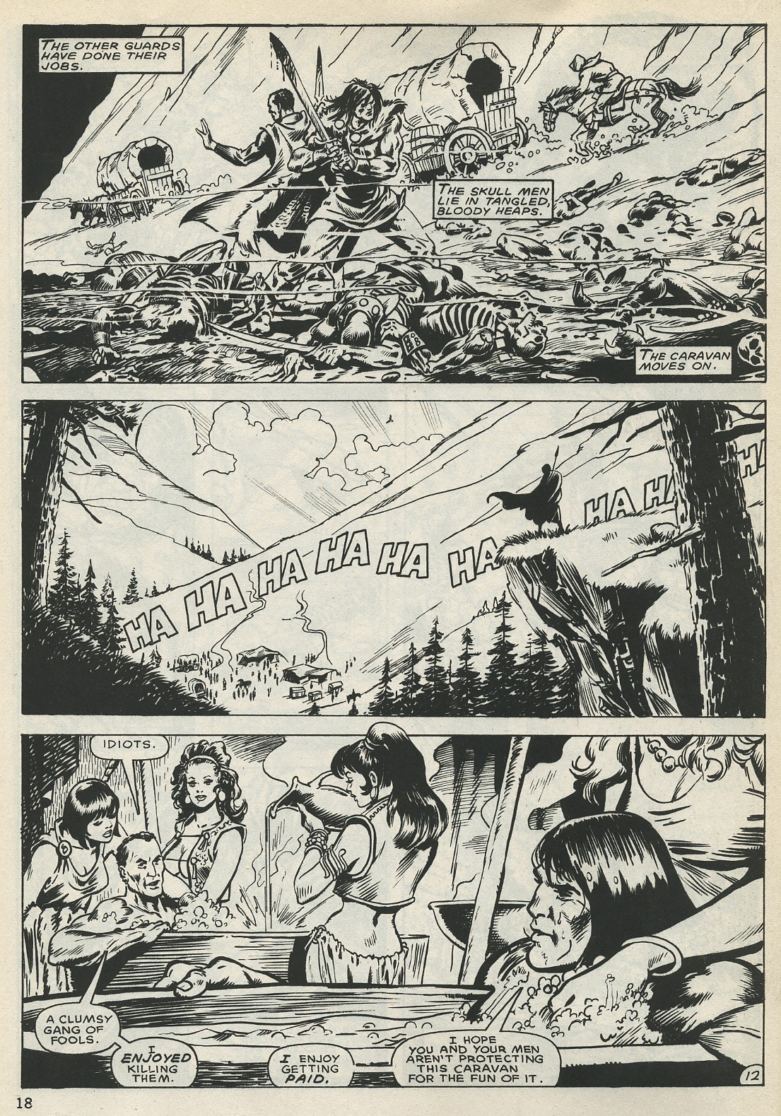 Read online The Savage Sword Of Conan comic -  Issue #128 - 17