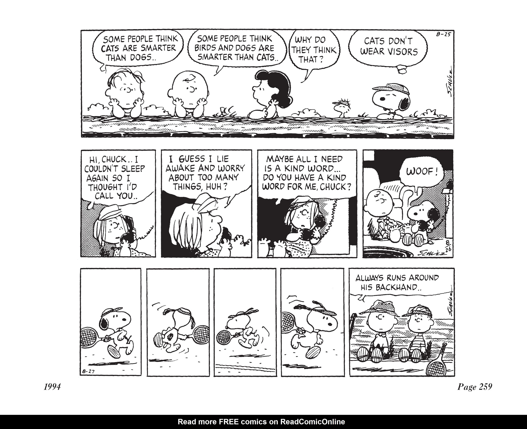 Read online The Complete Peanuts comic -  Issue # TPB 22 - 276