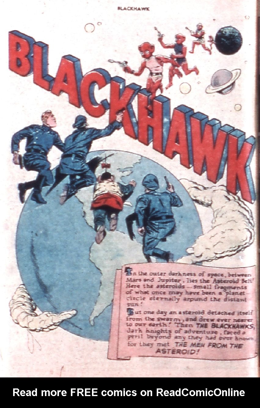 Read online Blackhawk (1957) comic -  Issue #22 - 36