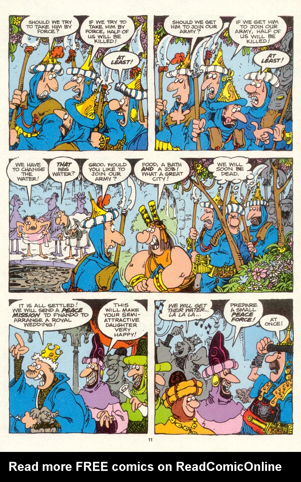 Read online Sergio Aragonés Groo the Wanderer comic -  Issue #94 - 12