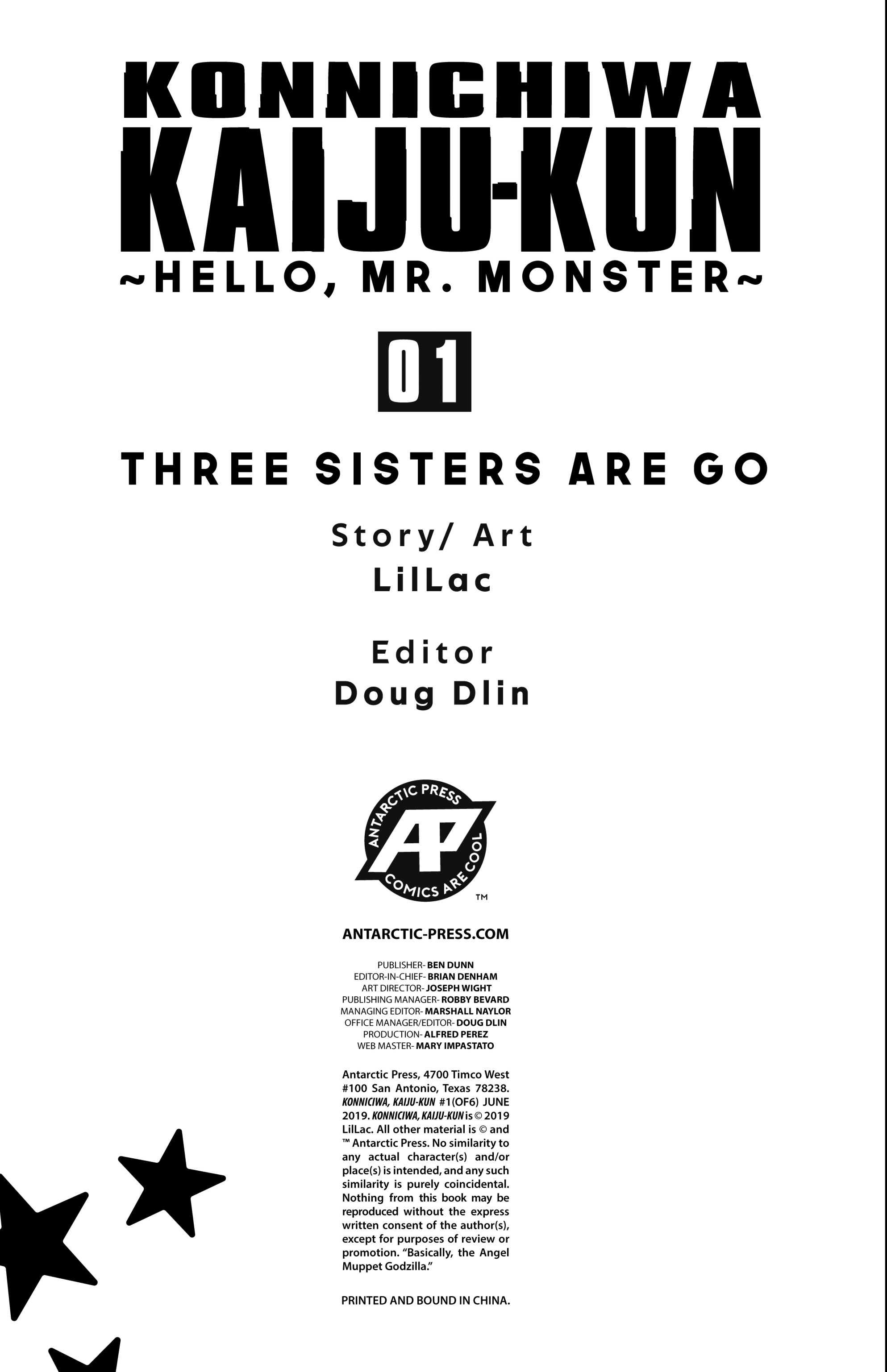 Read online Konnichiwa Kaiju-Kun comic -  Issue #1 - 2