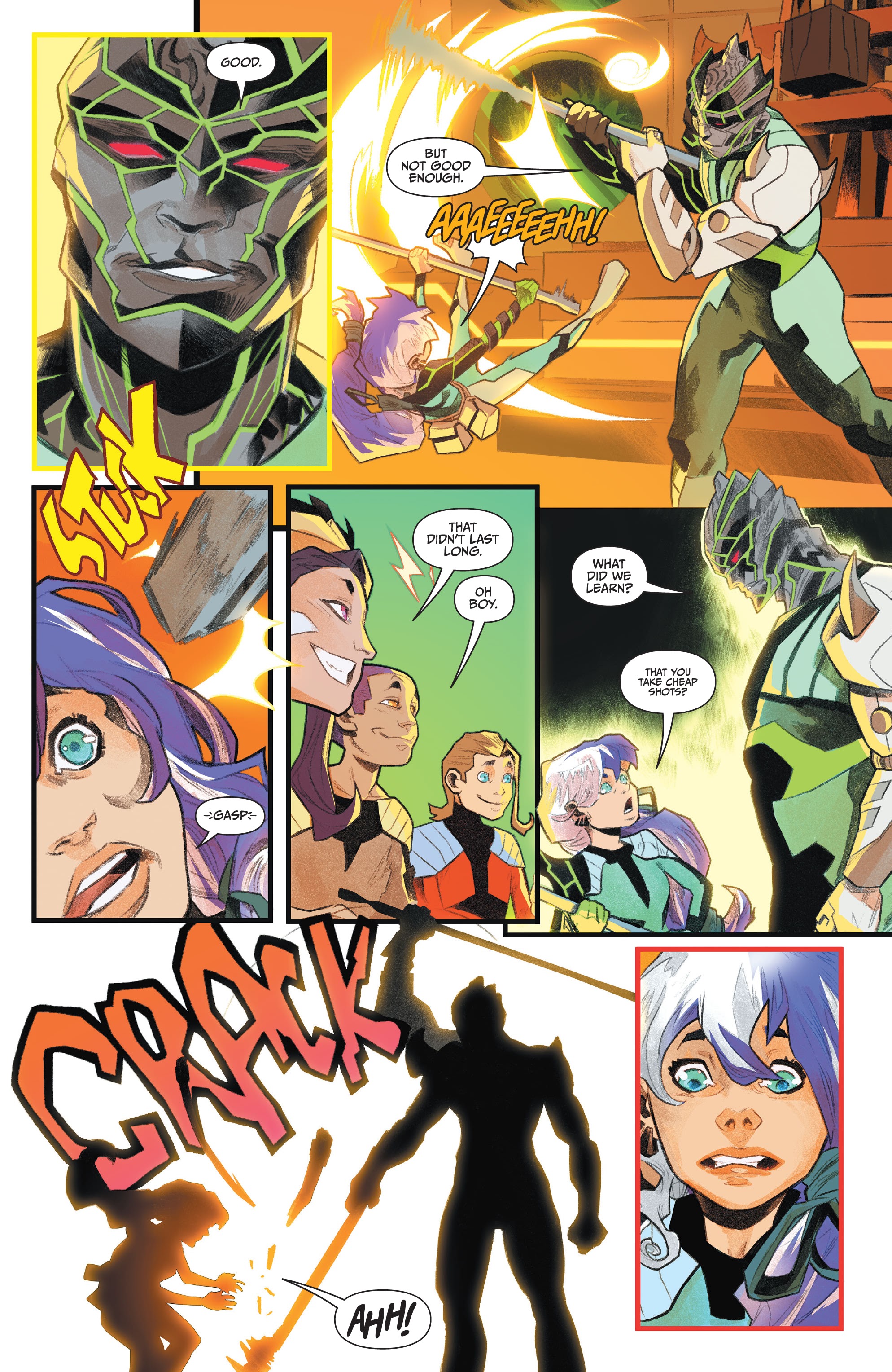Read online Power Rangers Unlimited comic -  Issue # Heir to Darkness - 11
