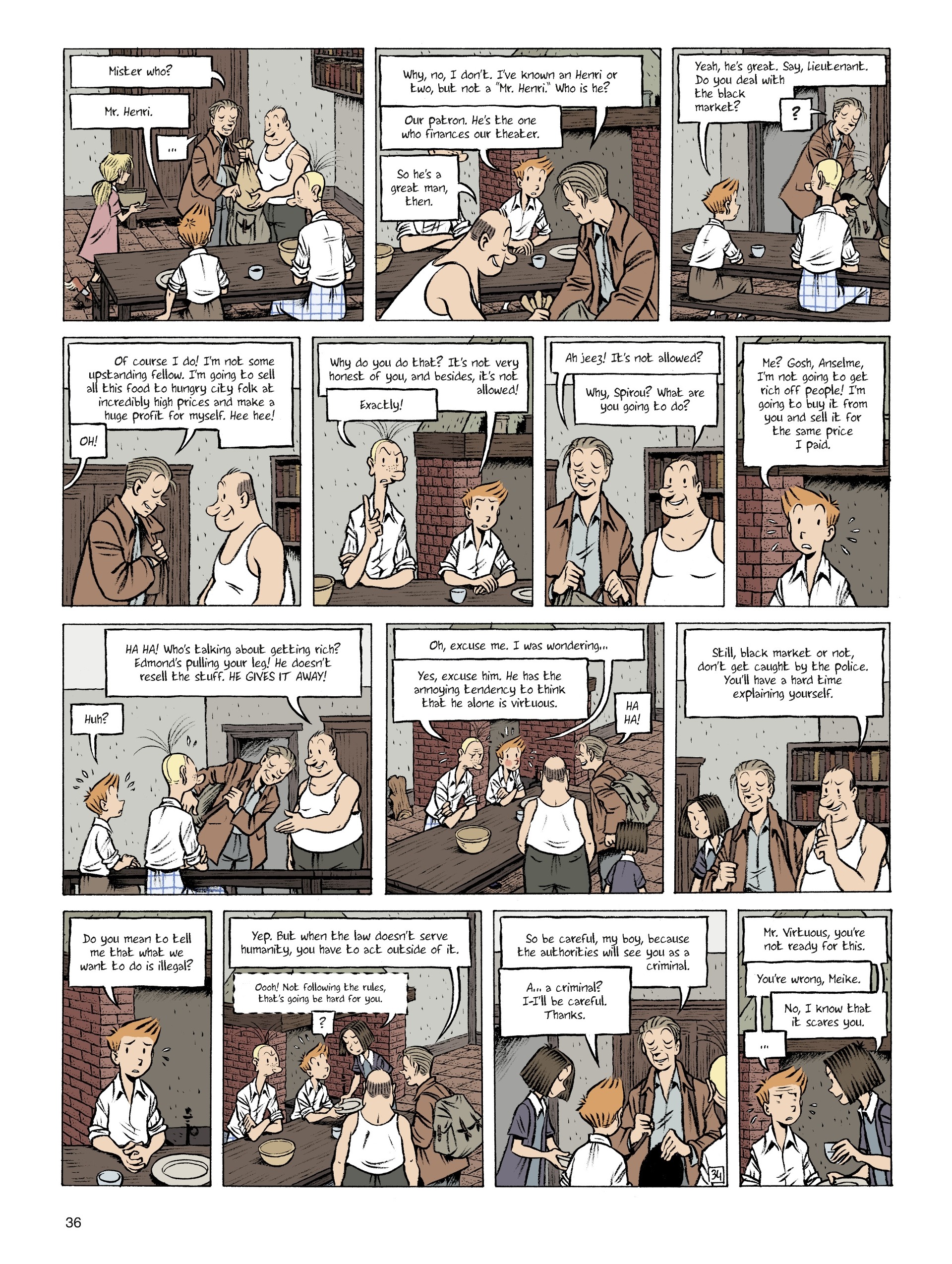 Read online Spirou: Hope Against All Odds comic -  Issue #2 - 36