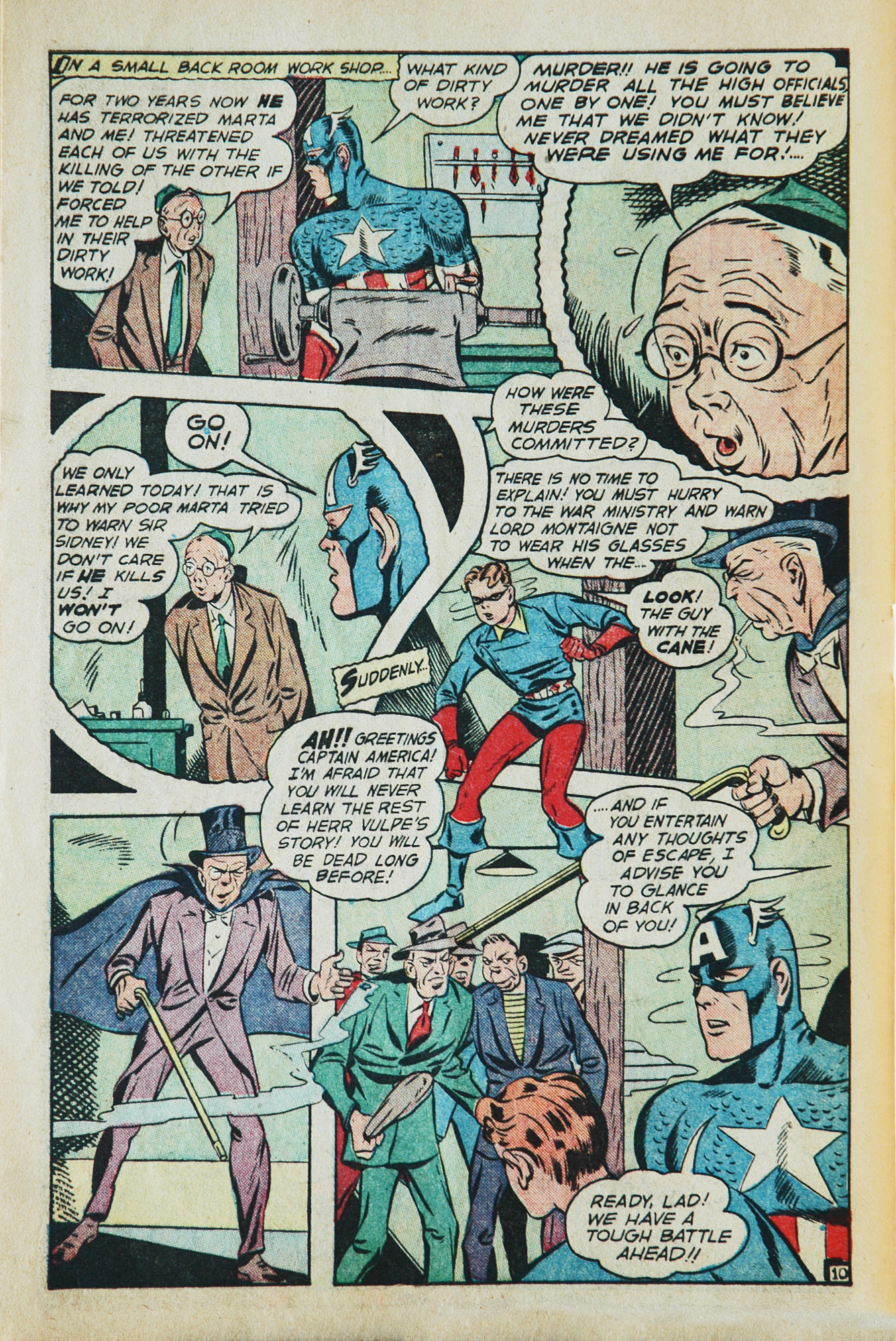 Read online USA Comics comic -  Issue #12 - 12