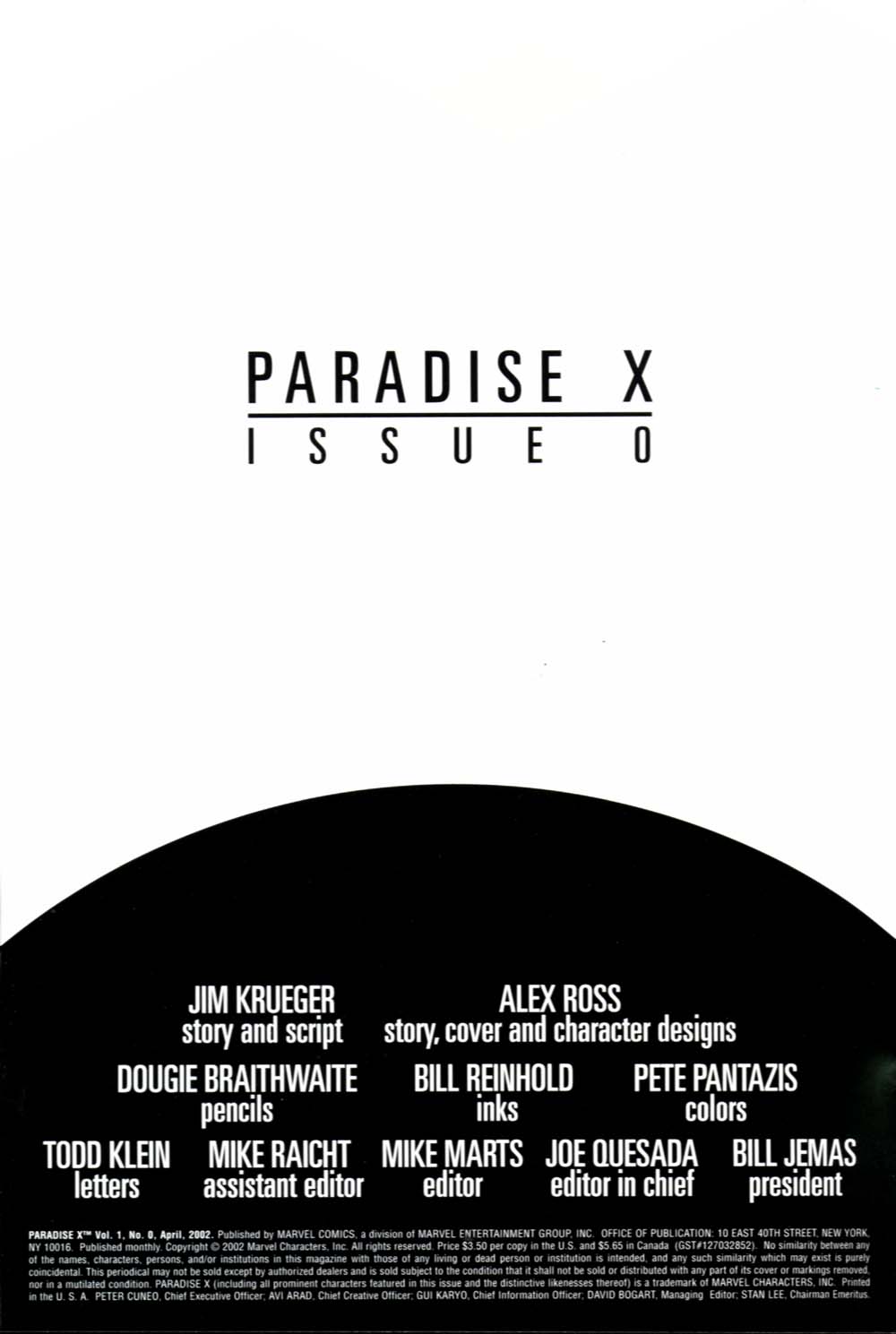 Read online Paradise X comic -  Issue #0 - 2