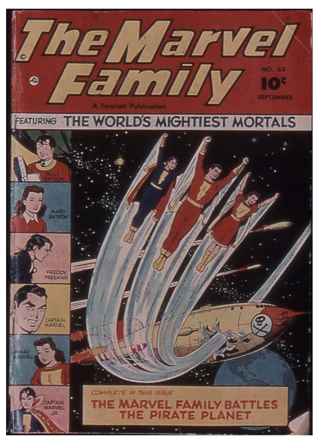 Read online The Marvel Family comic -  Issue #63 - 1