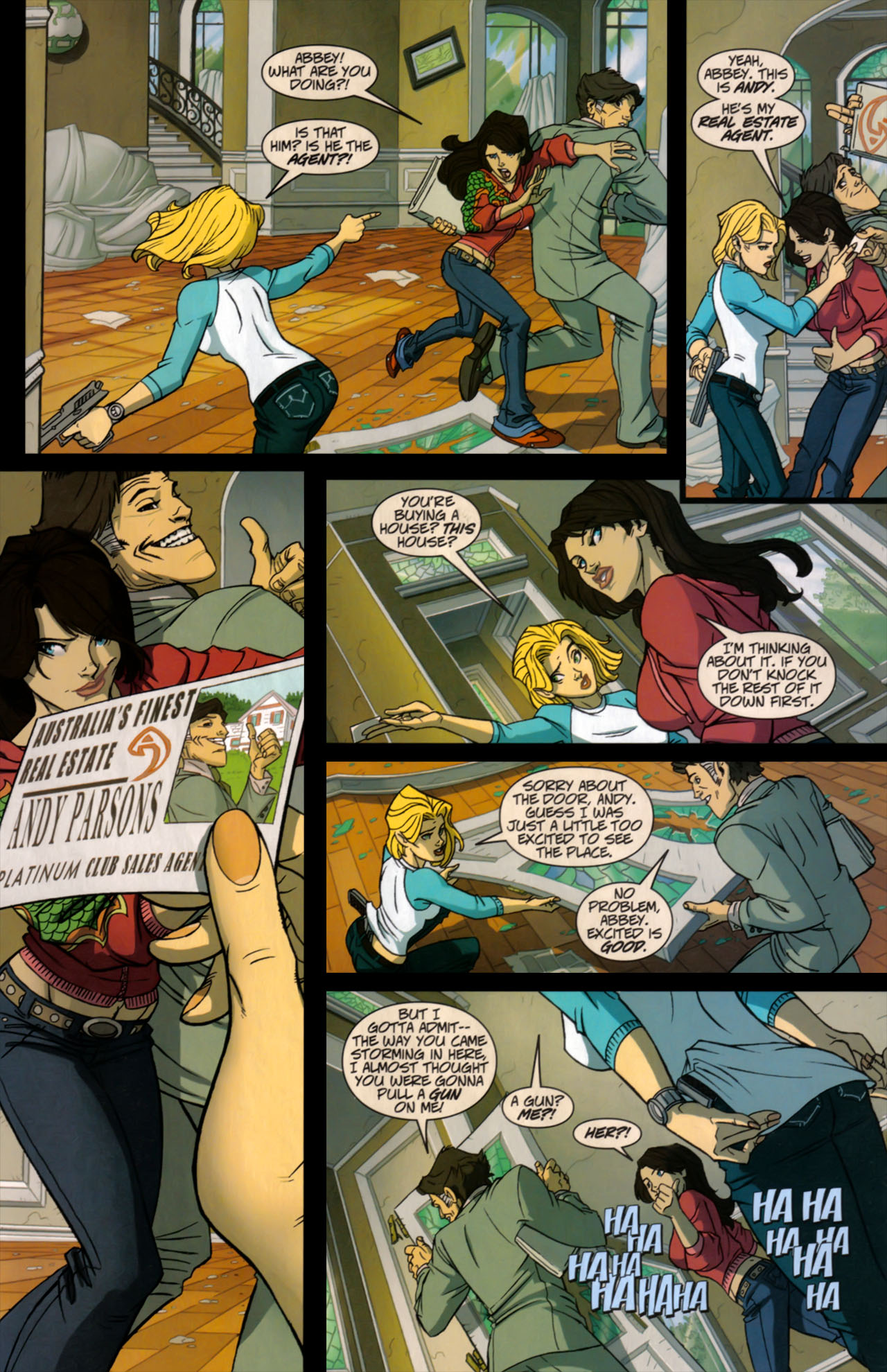 Read online Danger Girl: Body Shots comic -  Issue #1 - 12