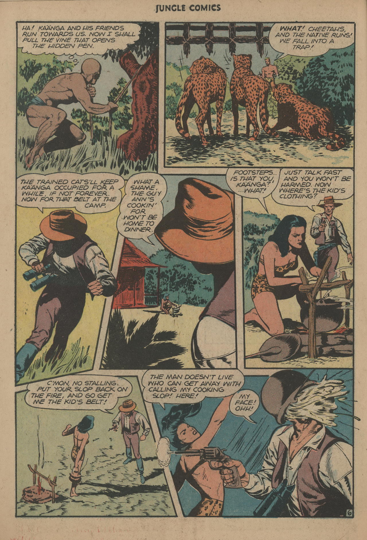 Read online Jungle Comics comic -  Issue #81 - 8