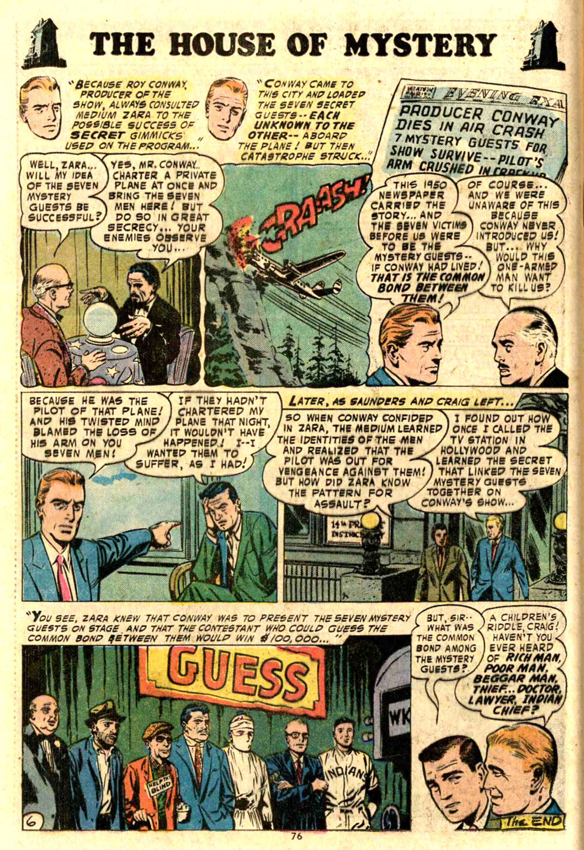 Read online House of Mystery (1951) comic -  Issue #228 - 74