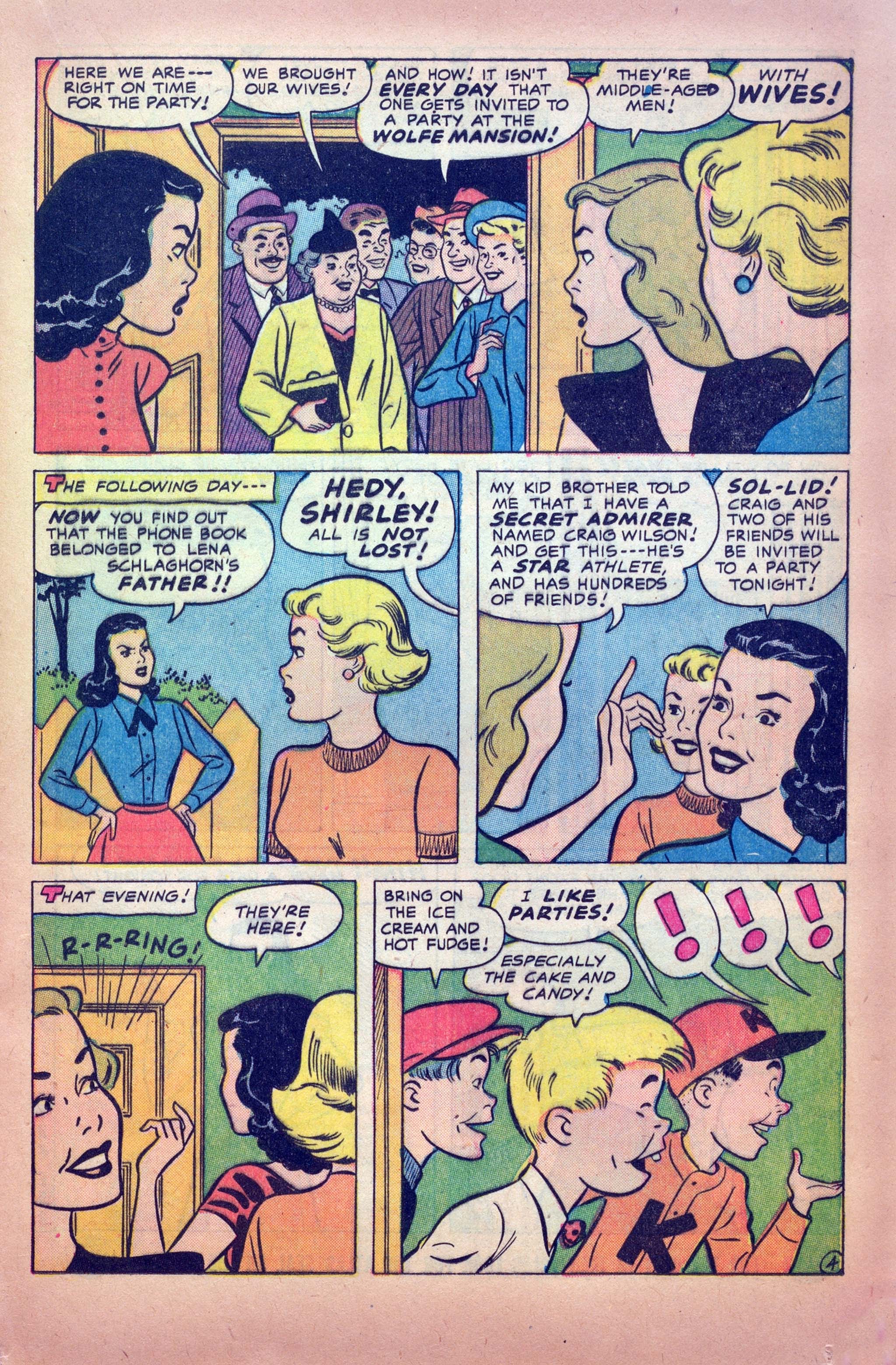 Read online Patsy and her Pals comic -  Issue #15 - 15