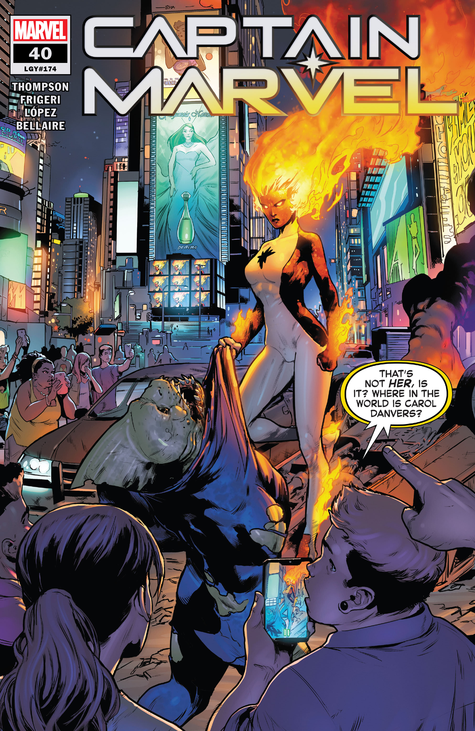 Read online Captain Marvel (2019) comic -  Issue #40 - 1