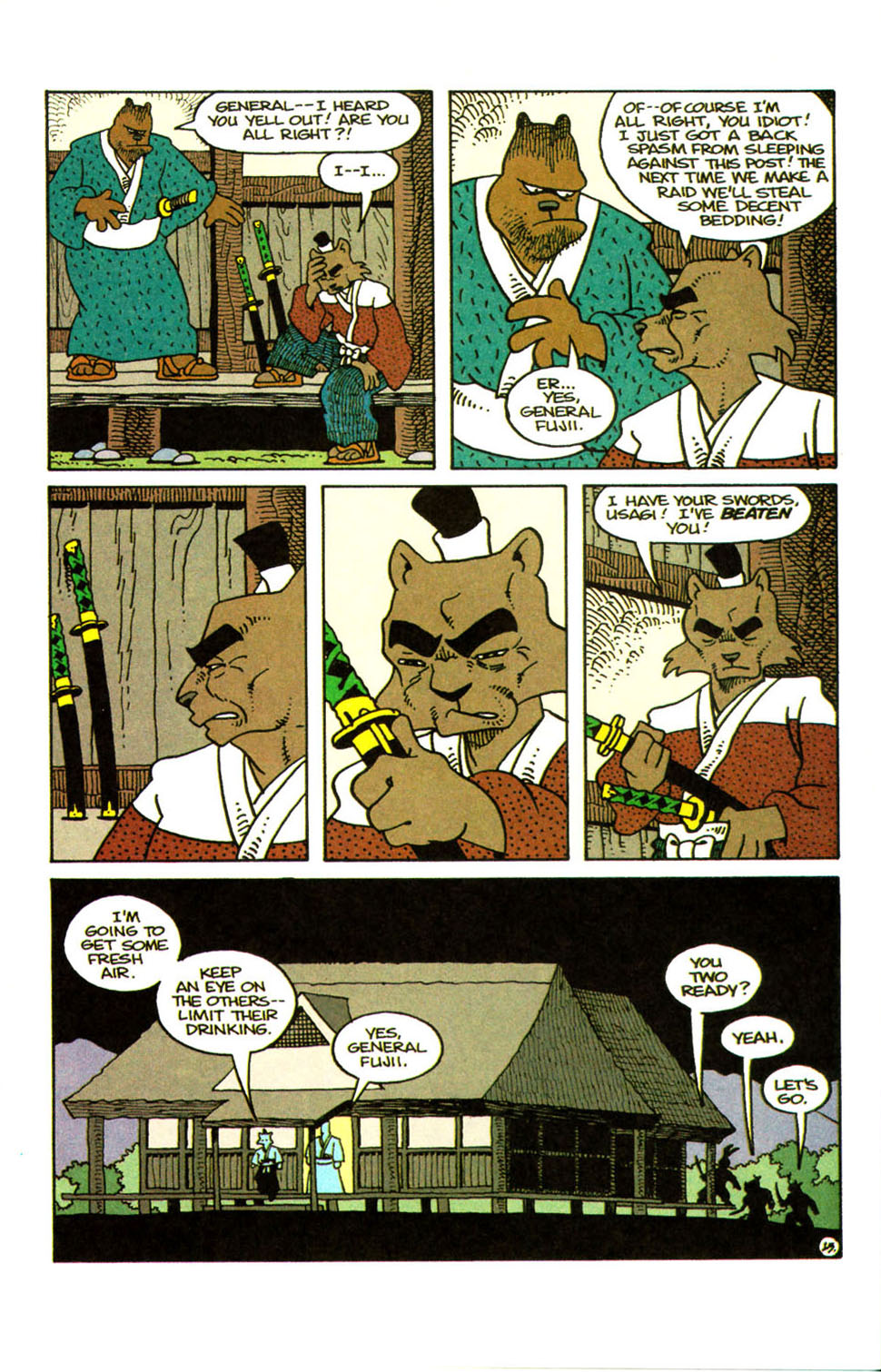 Read online Usagi Yojimbo (1993) comic -  Issue #12 - 17