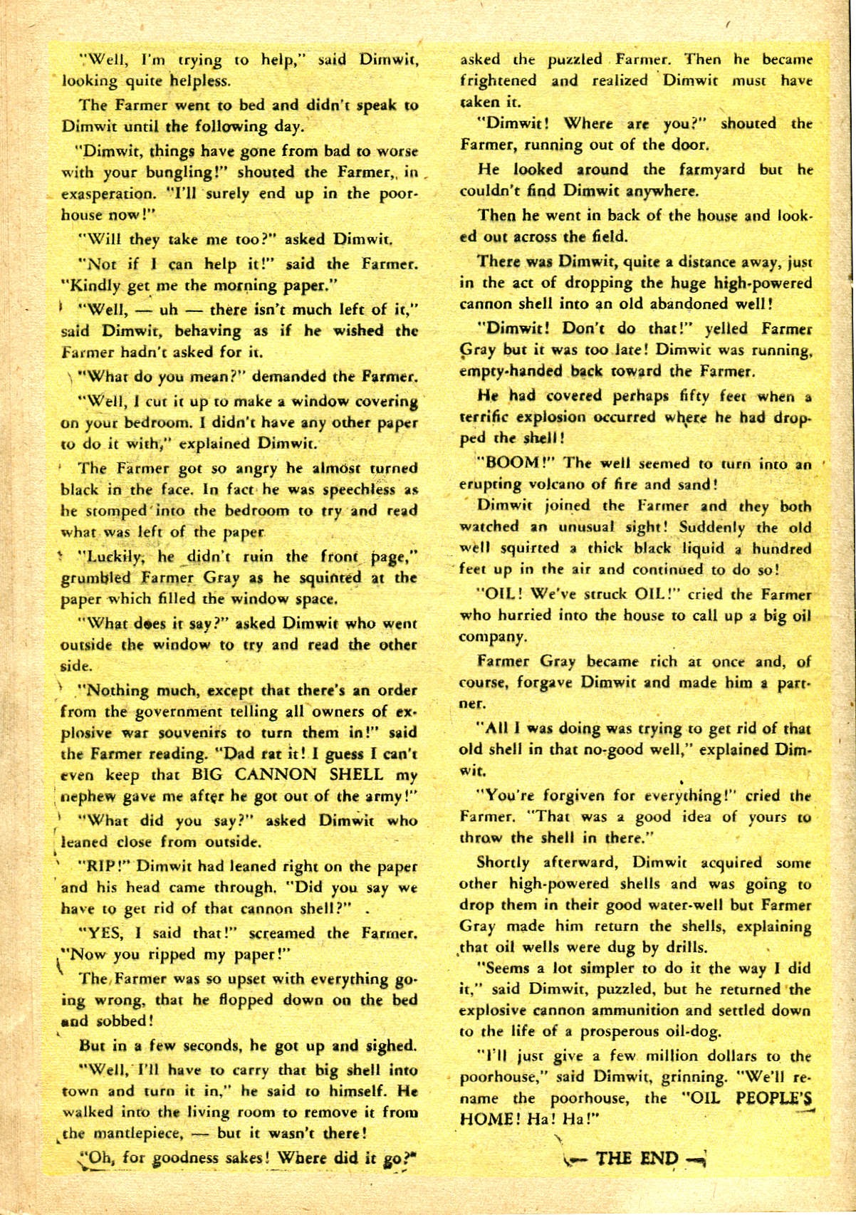 Read online Paul Terry's Mighty Mouse Comics comic -  Issue #44 - 56