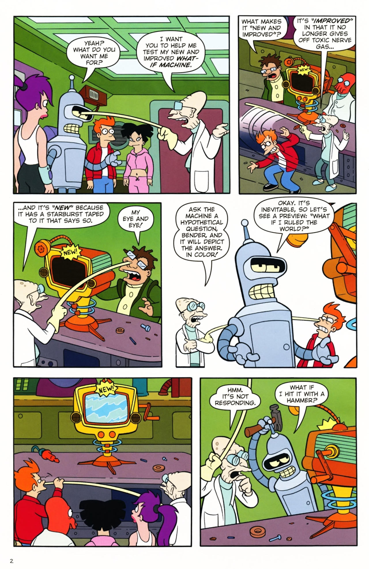 Read online Futurama Comics comic -  Issue #45 - 3