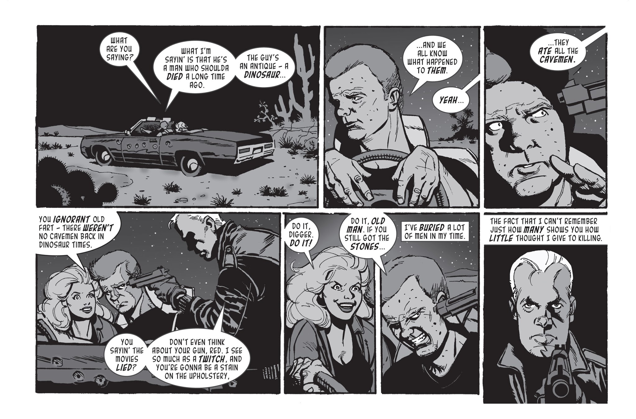 Read online Gravedigger comic -  Issue #3 - 16