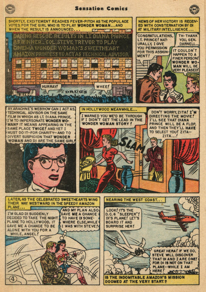 Read online Sensation (Mystery) Comics comic -  Issue #100 - 6