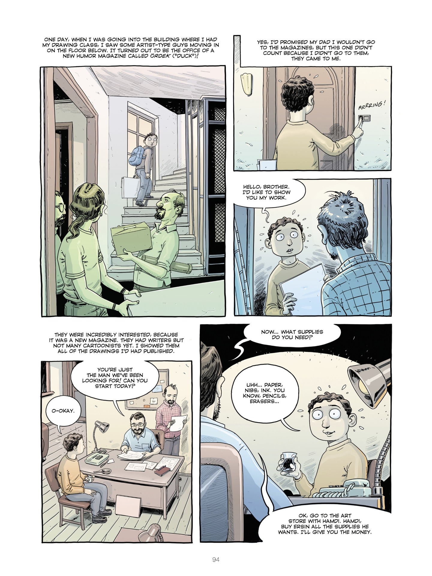 Read online Drawing On The Edge: Chronicles From Istanbul comic -  Issue # TPB (Part 1) - 88