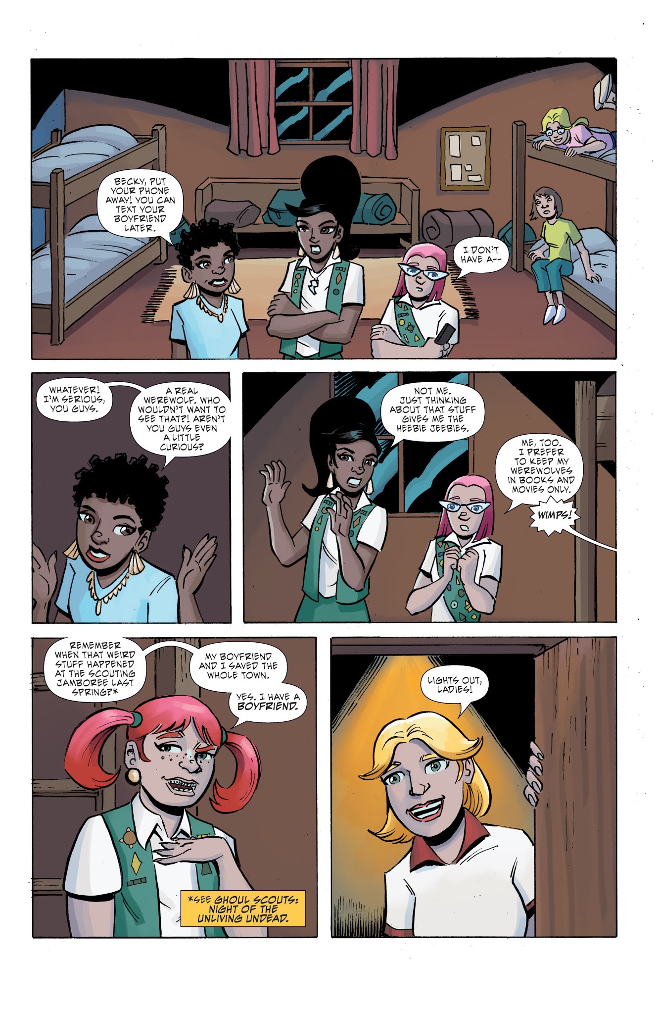 Read online Ghoul Scouts: I Was A Tweenage Werewolf! comic -  Issue #1 - 20