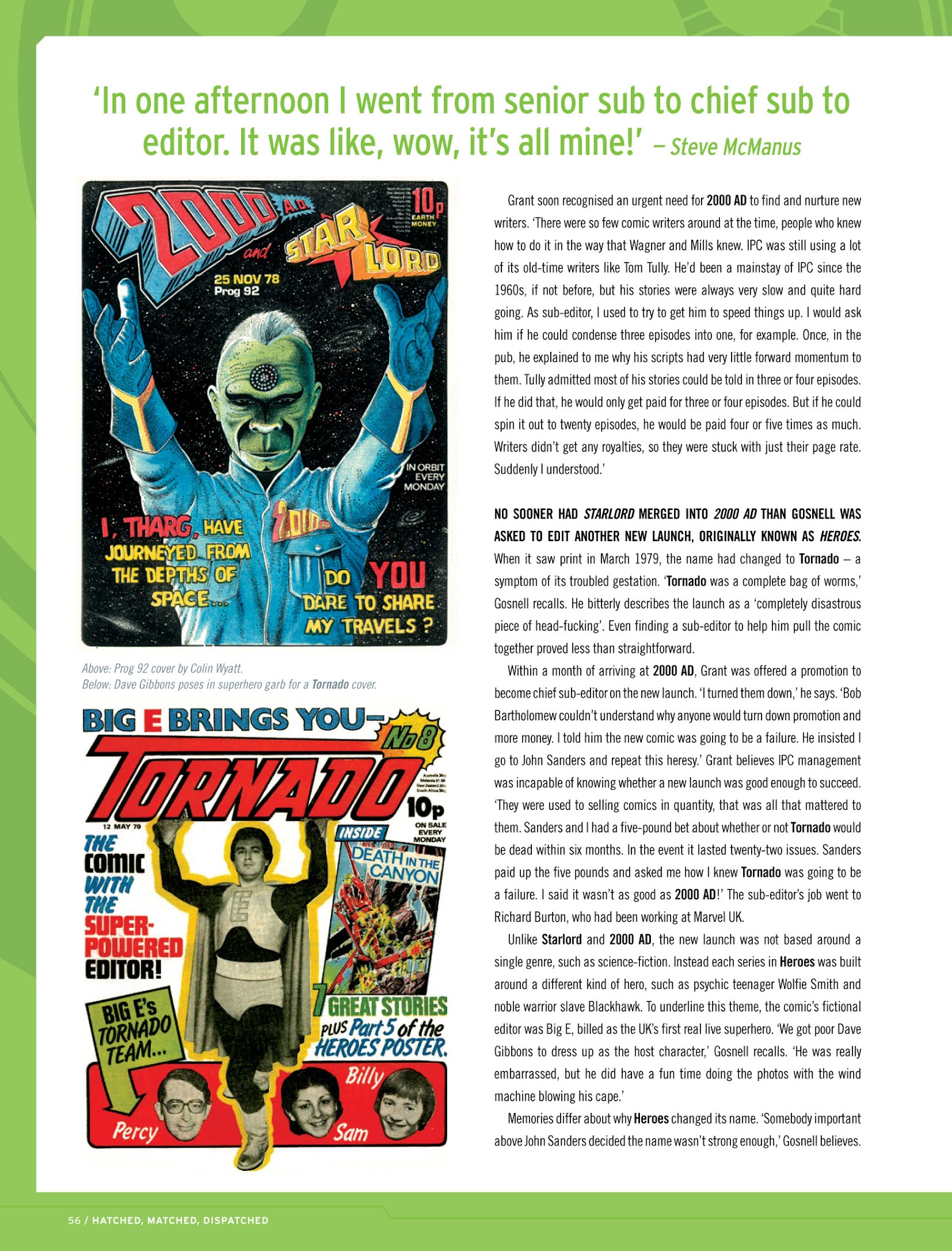 Read online Thrill-Power Overload: Forty Years of 2000 AD: Revised, Updated and Expanded! comic -  Issue # TPB (Part 1) - 57