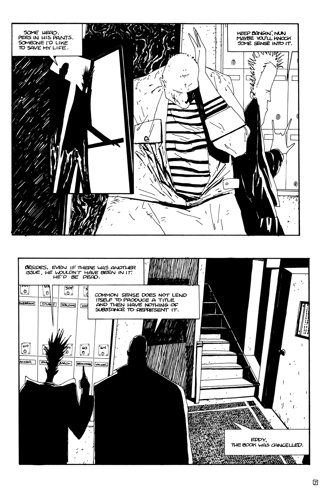 Read online Eddy Current comic -  Issue #8 - 9