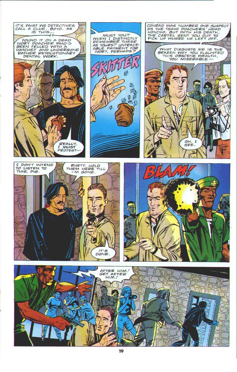Read online The Knights of Pendragon comic -  Issue #2 - 19