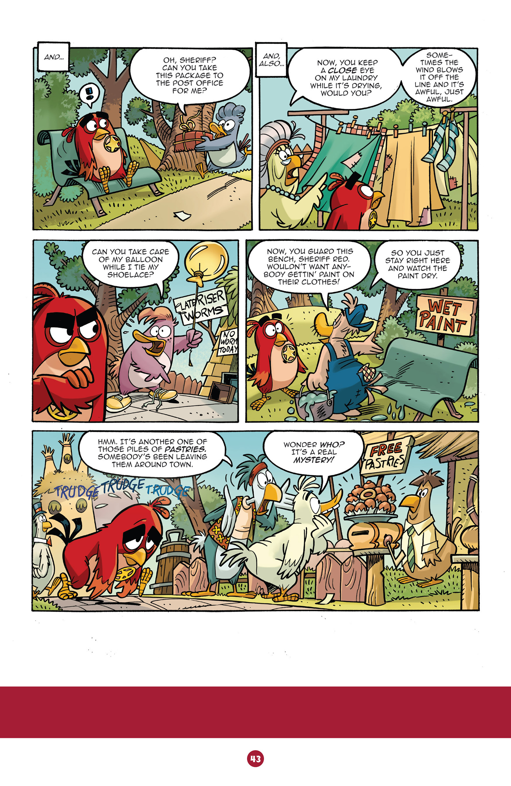 Read online Angry Birds: Big Movie Eggstravaganza comic -  Issue # Full - 46