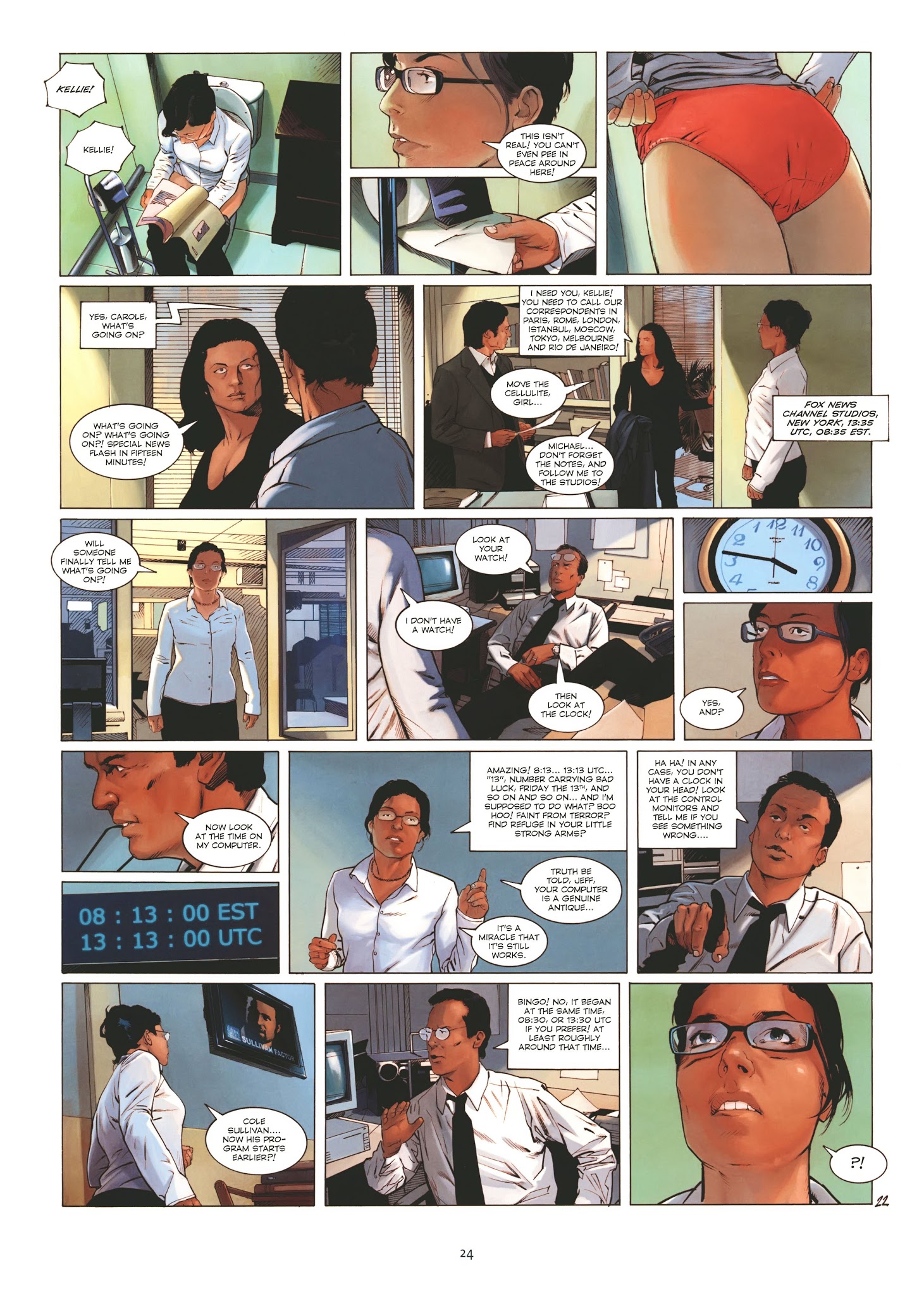 Read online Prometheus comic -  Issue #1 - 23