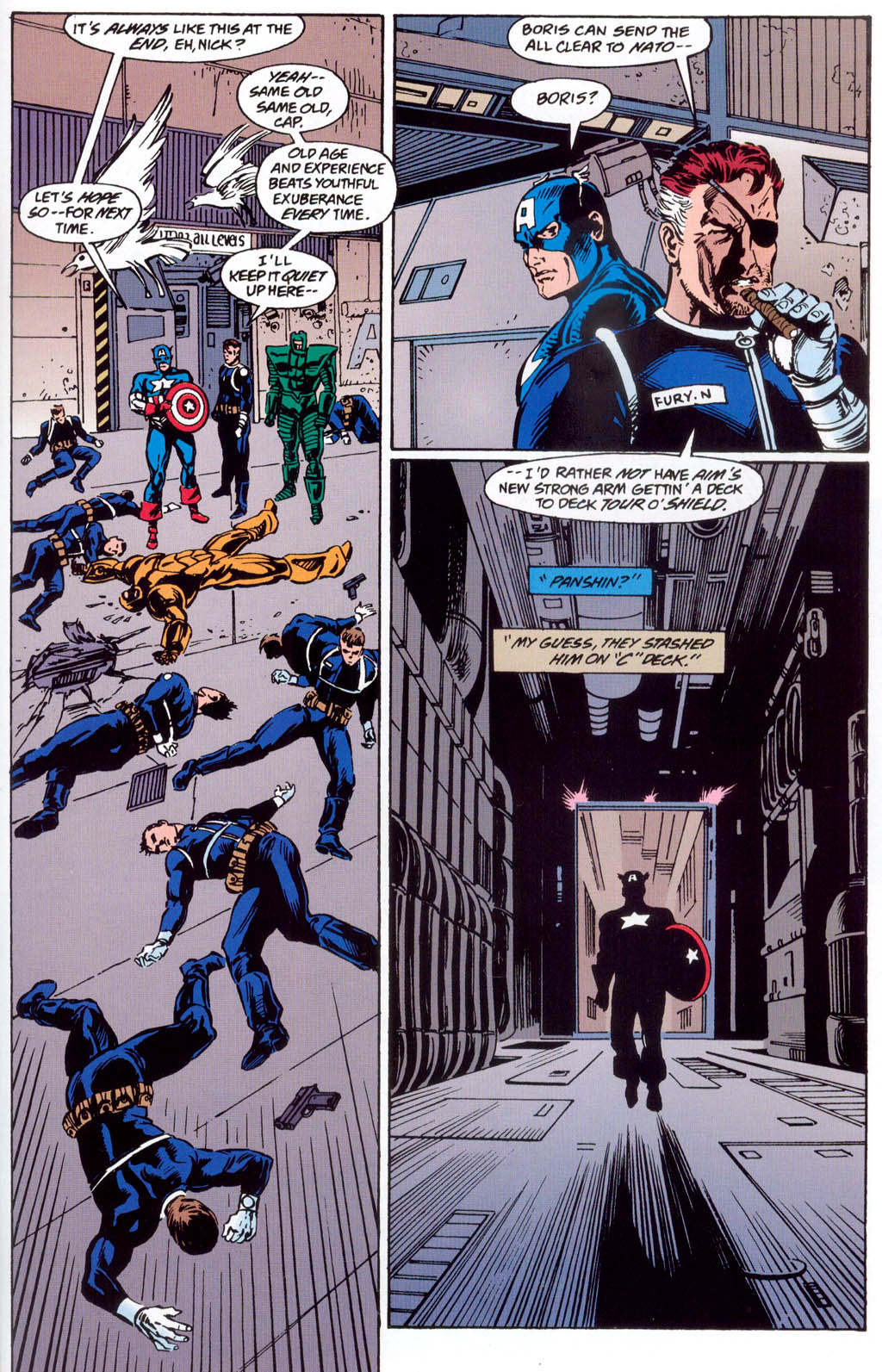 Read online Captain America/Nick Fury: Blood Truce comic -  Issue # Full - 47