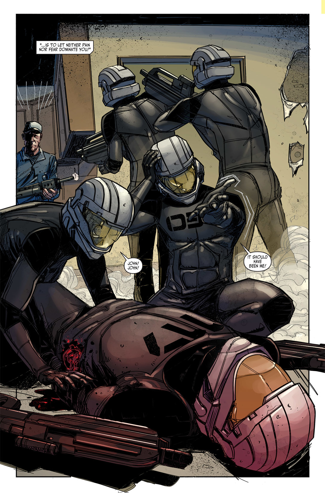 Read online Halo: Fall Of Reach - Boot Camp comic -  Issue # Full - 85