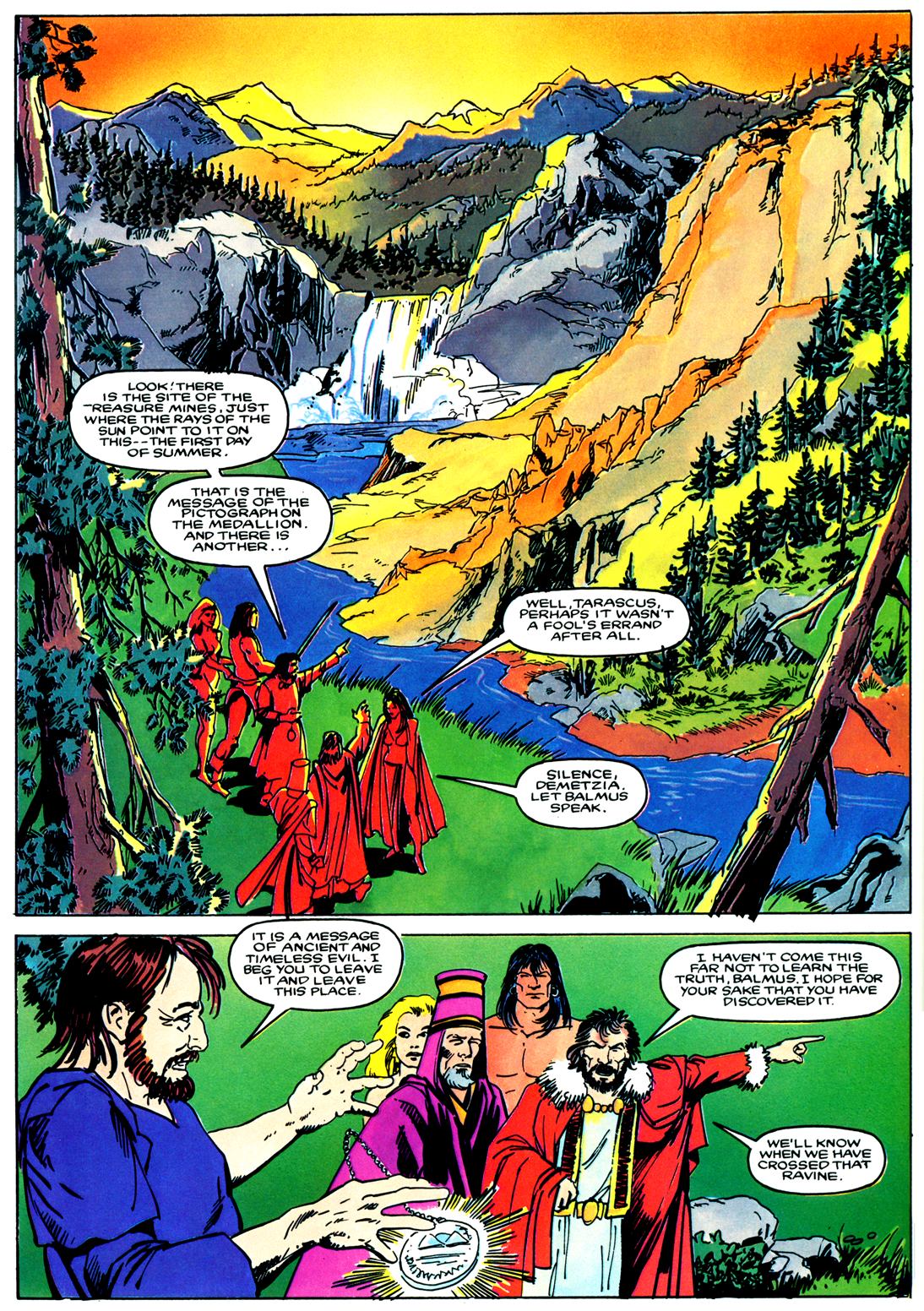 Read online Marvel Graphic Novel comic -  Issue #19 - Conan - The  Witch Queen of Acheron - 38