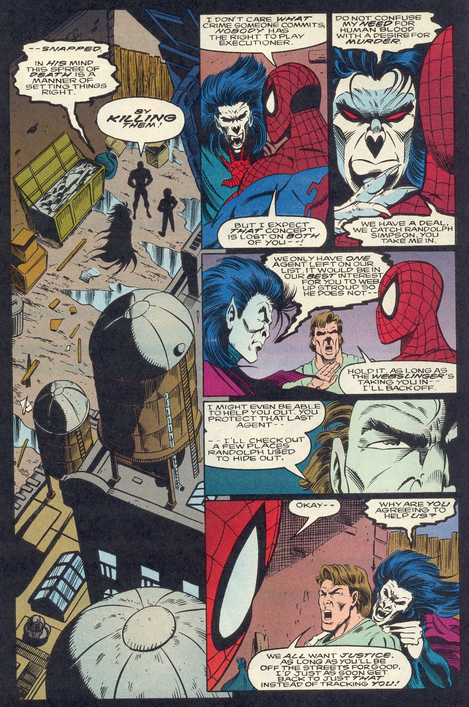 Read online Morbius: The Living Vampire (1992) comic -  Issue #23 - 5