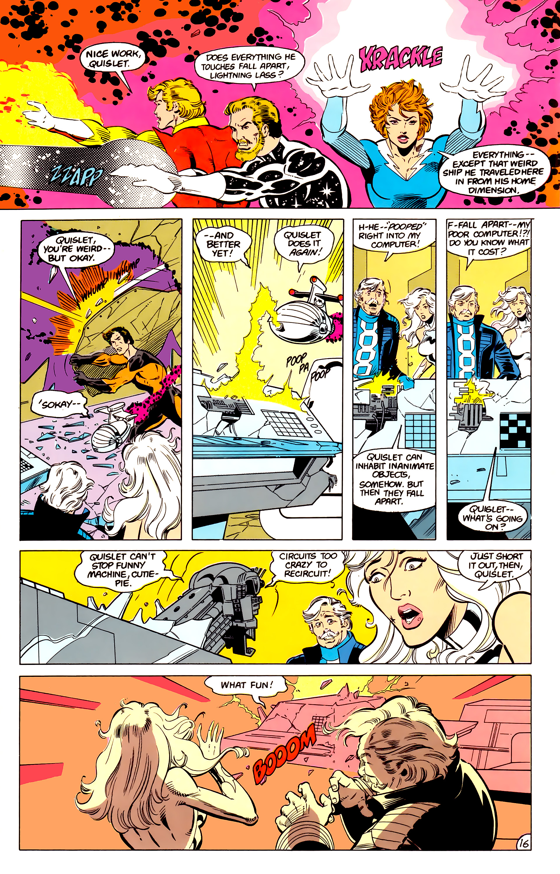 Legion of Super-Heroes (1984) 17 Page 17