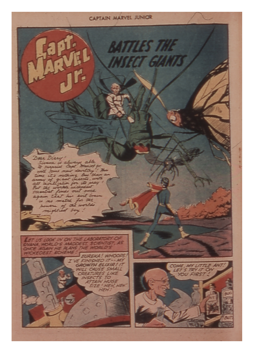 Read online Captain Marvel, Jr. comic -  Issue #12 - 34