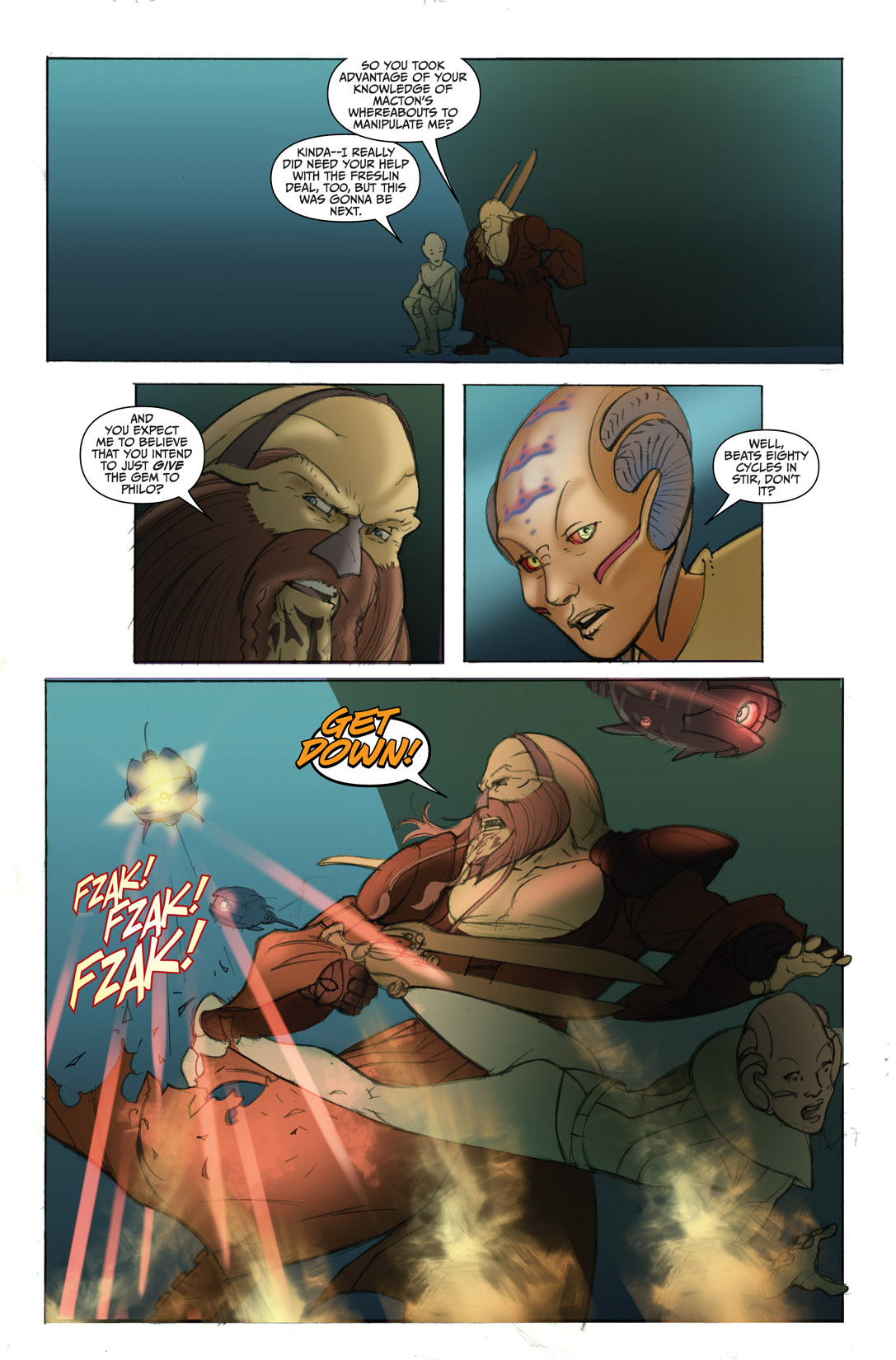 Read online Farscape: D'Argo's Quest comic -  Issue #3 - 20
