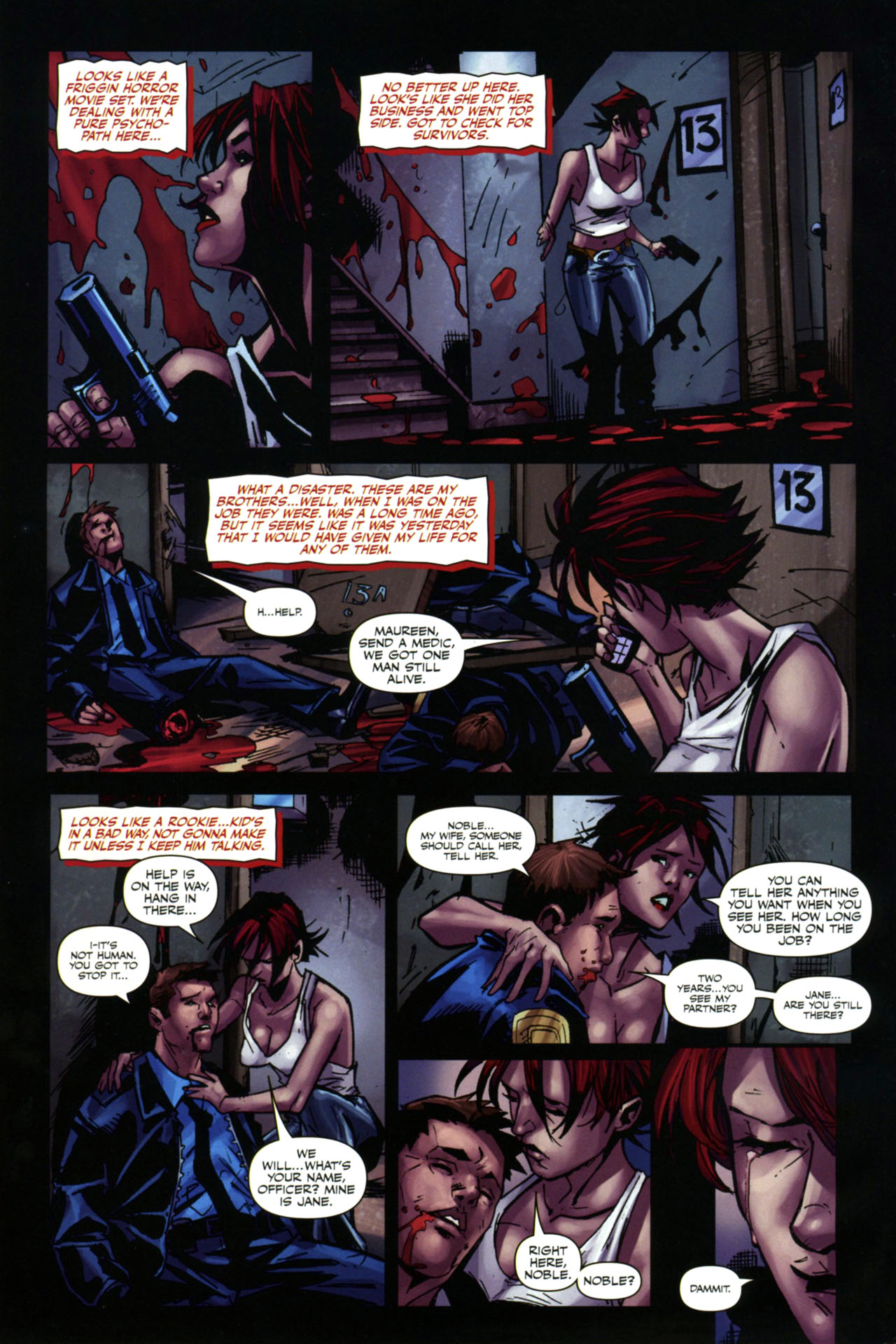 Read online Painkiller Jane Vs. Terminator comic -  Issue #2 - 24