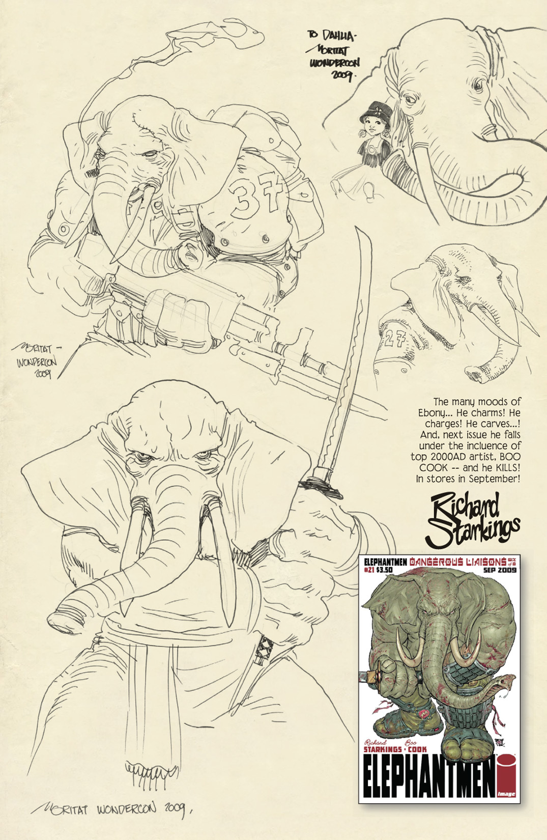 Read online Elephantmen comic -  Issue #20 - 31
