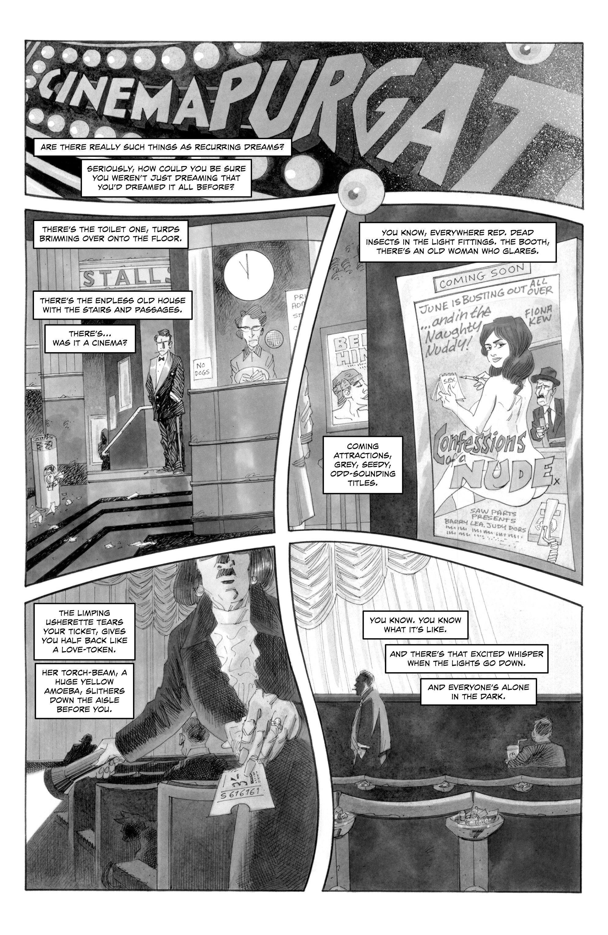 Read online Alan Moore's Cinema Purgatorio comic -  Issue #1 - 5